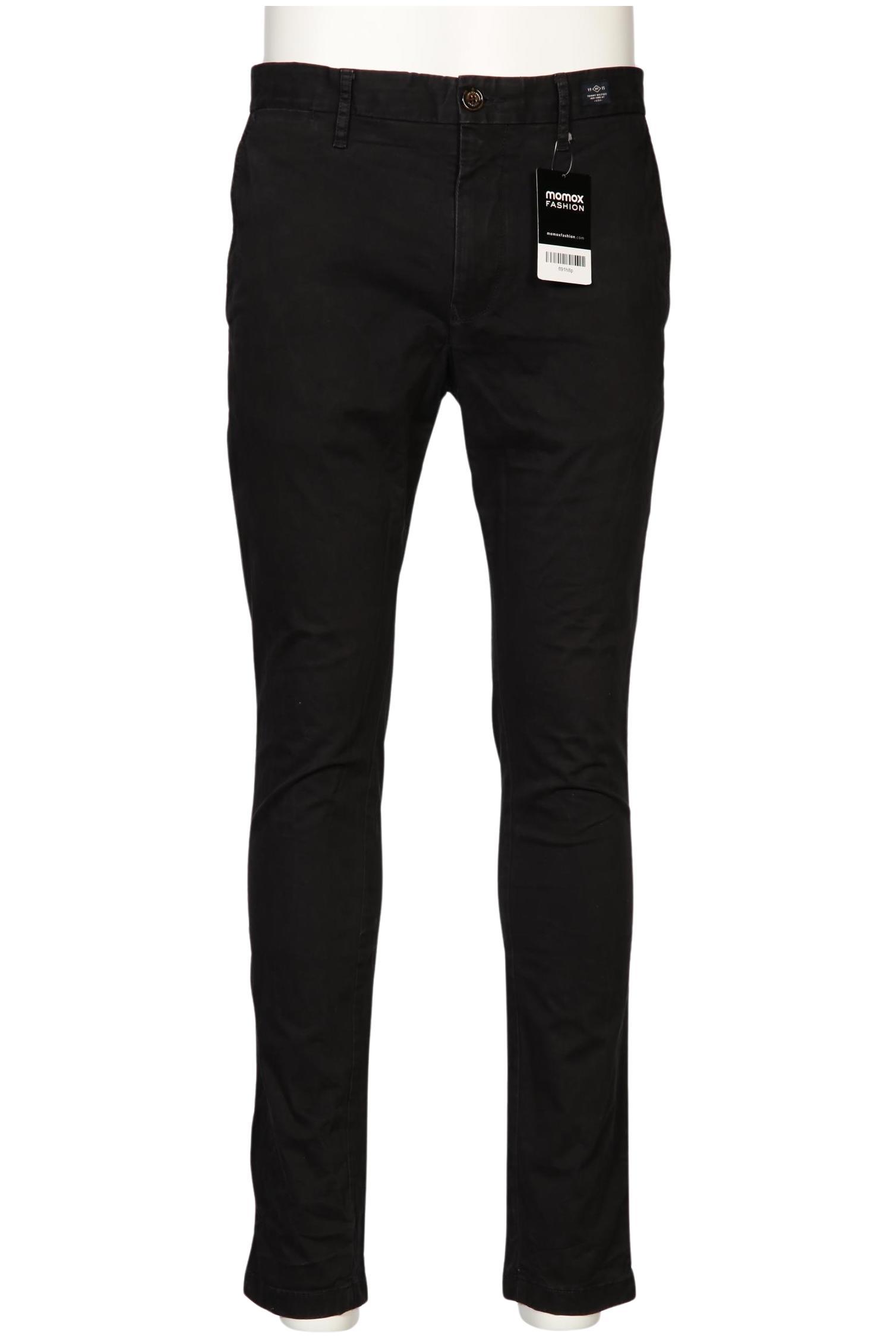 

Tommy Hilfiger Herren Stoffhose, schwarz, Gr. 34