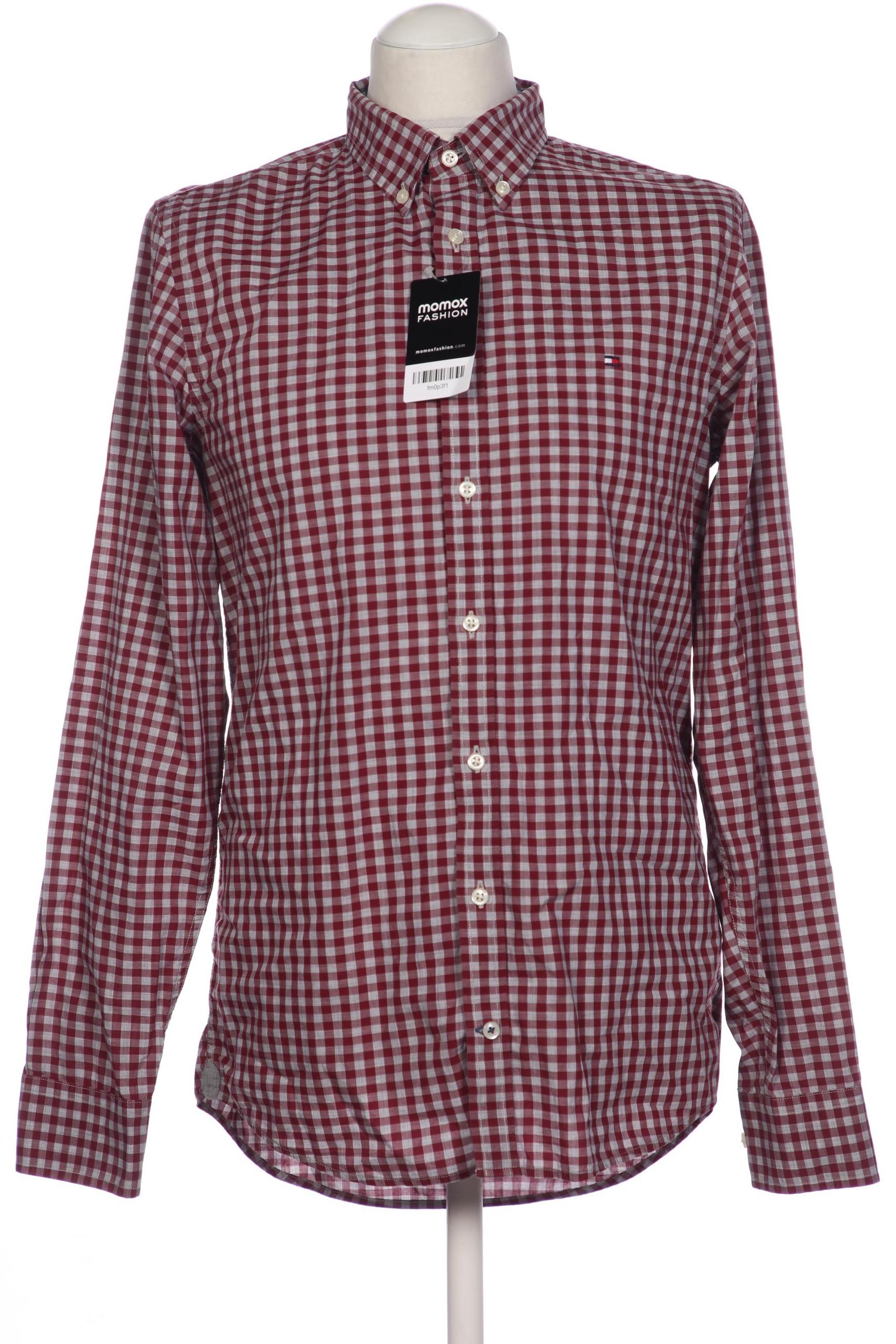 

Tommy Hilfiger Herren Hemd, bordeaux, Gr. 48