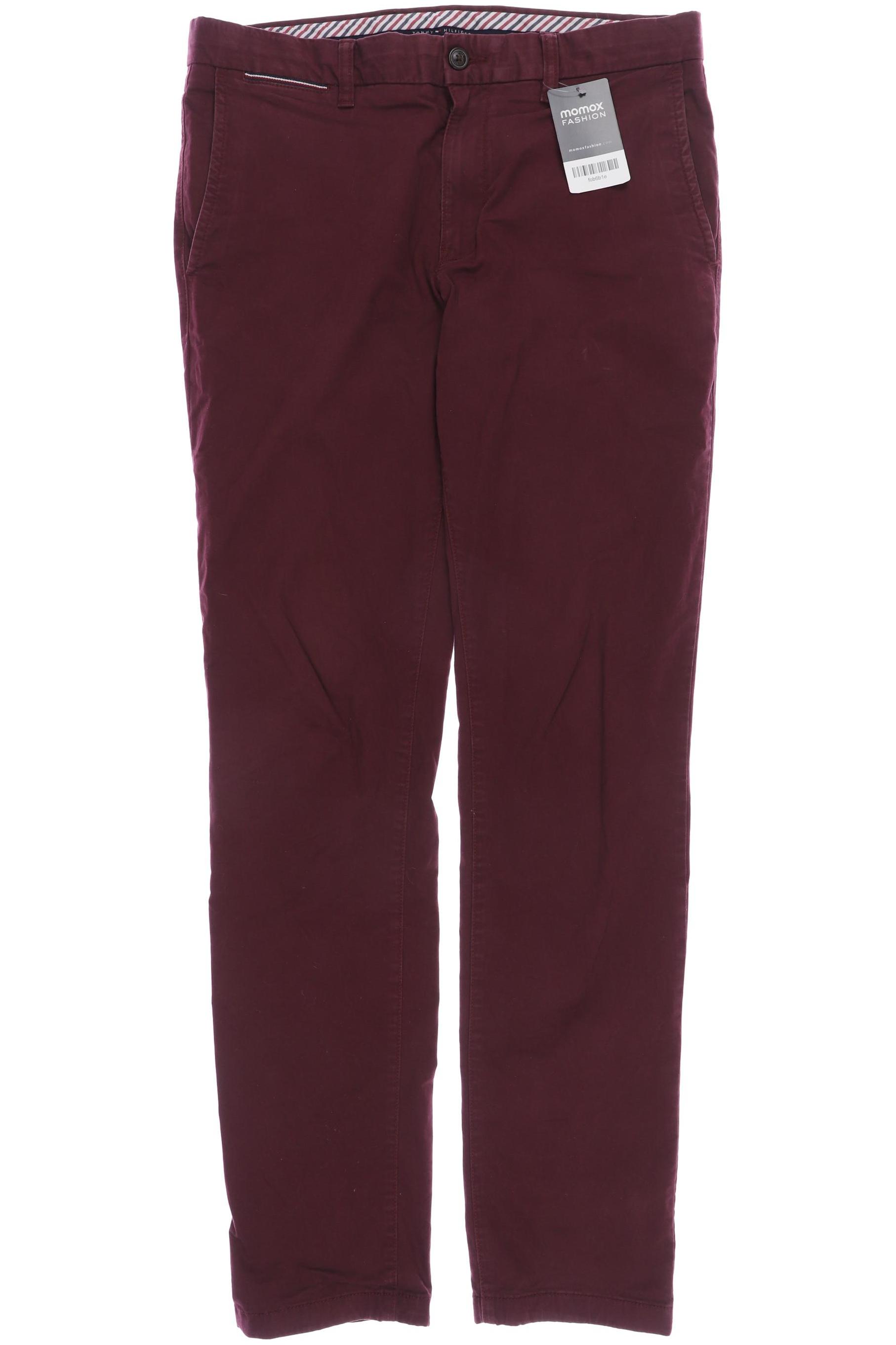 

Tommy Hilfiger Herren Stoffhose, bordeaux