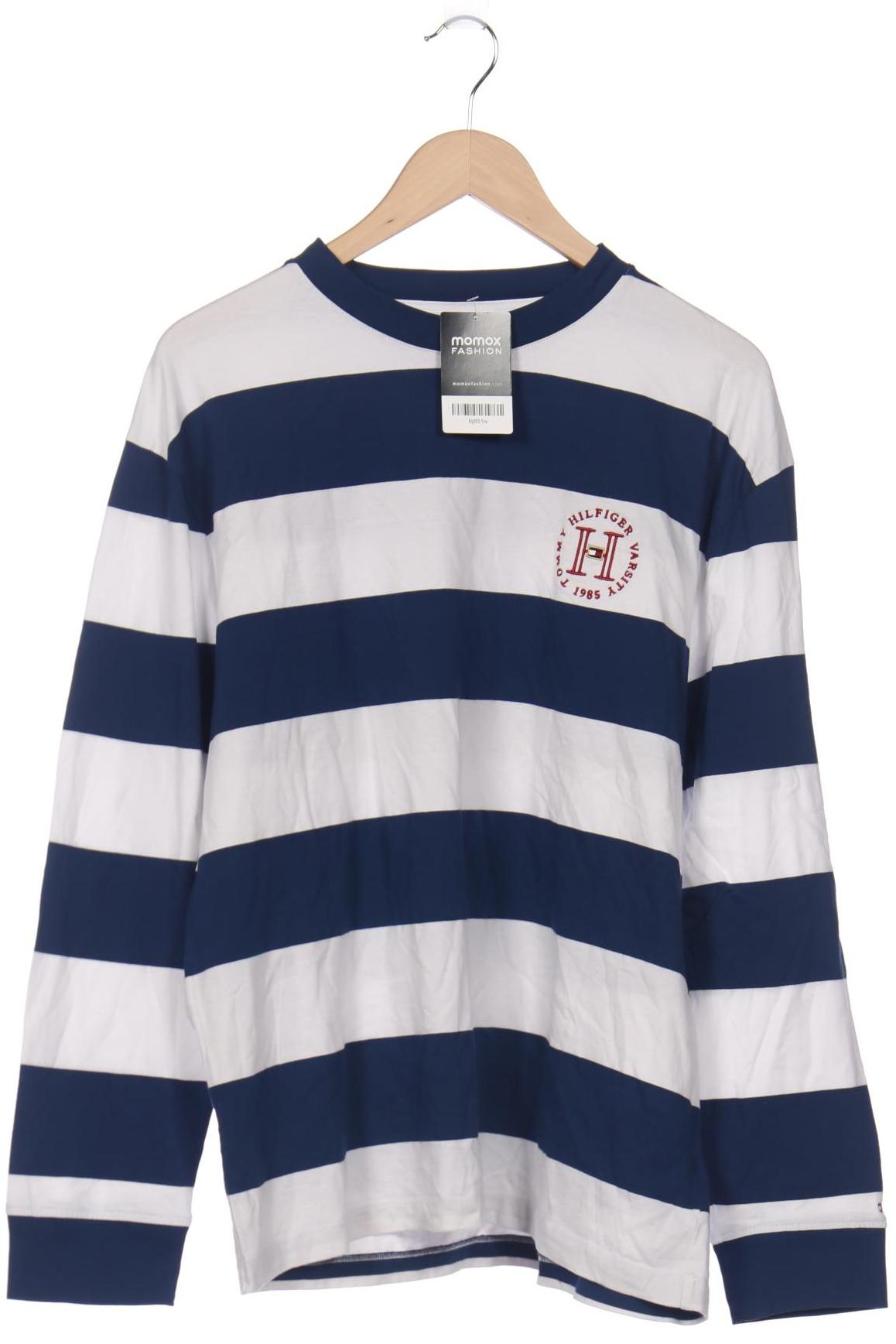 

Tommy Hilfiger Herren Langarmshirt, marineblau