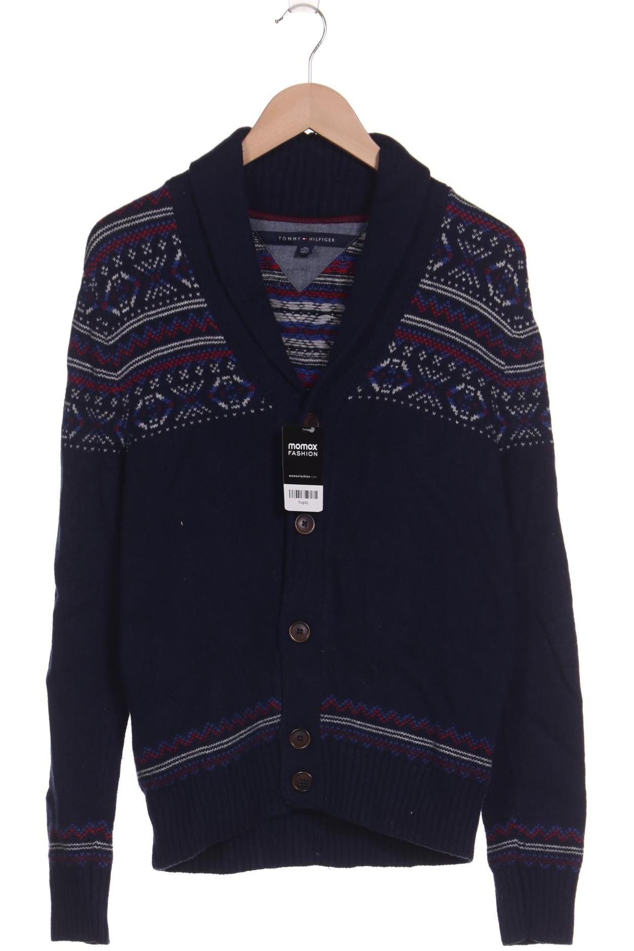 

Tommy Hilfiger Herren Strickjacke, marineblau, Gr. 44
