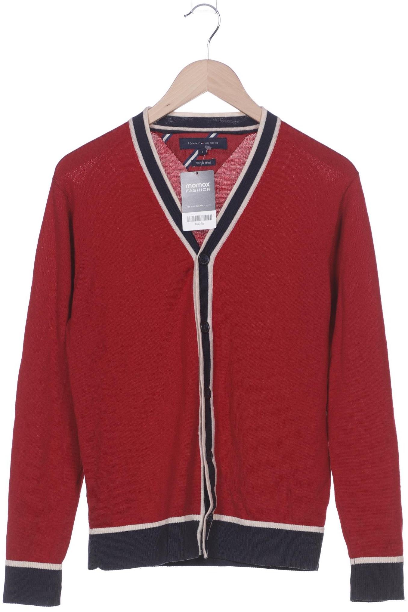 

Tommy Hilfiger Herren Strickjacke, rot, Gr. 46