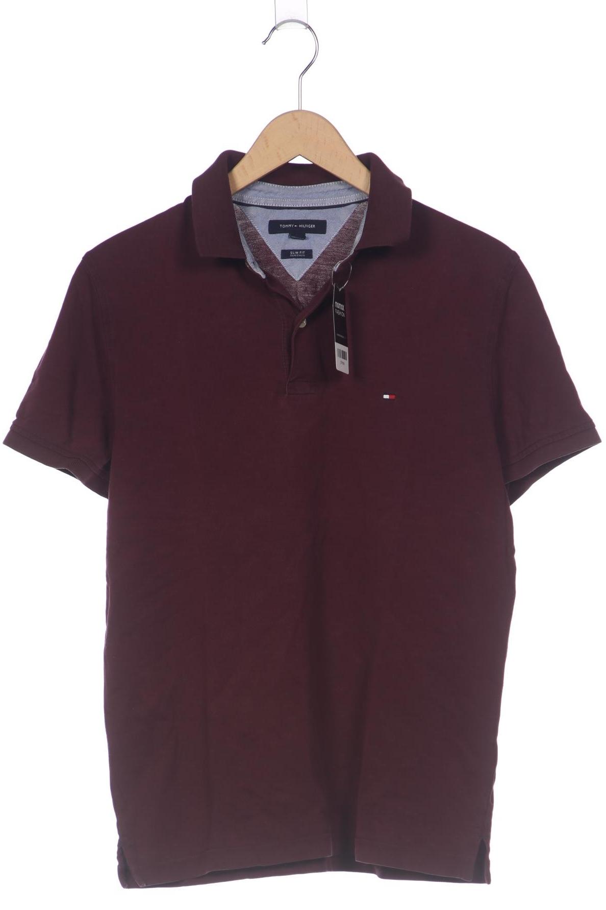 

Tommy Hilfiger Herren Poloshirt, bordeaux, Gr. 48