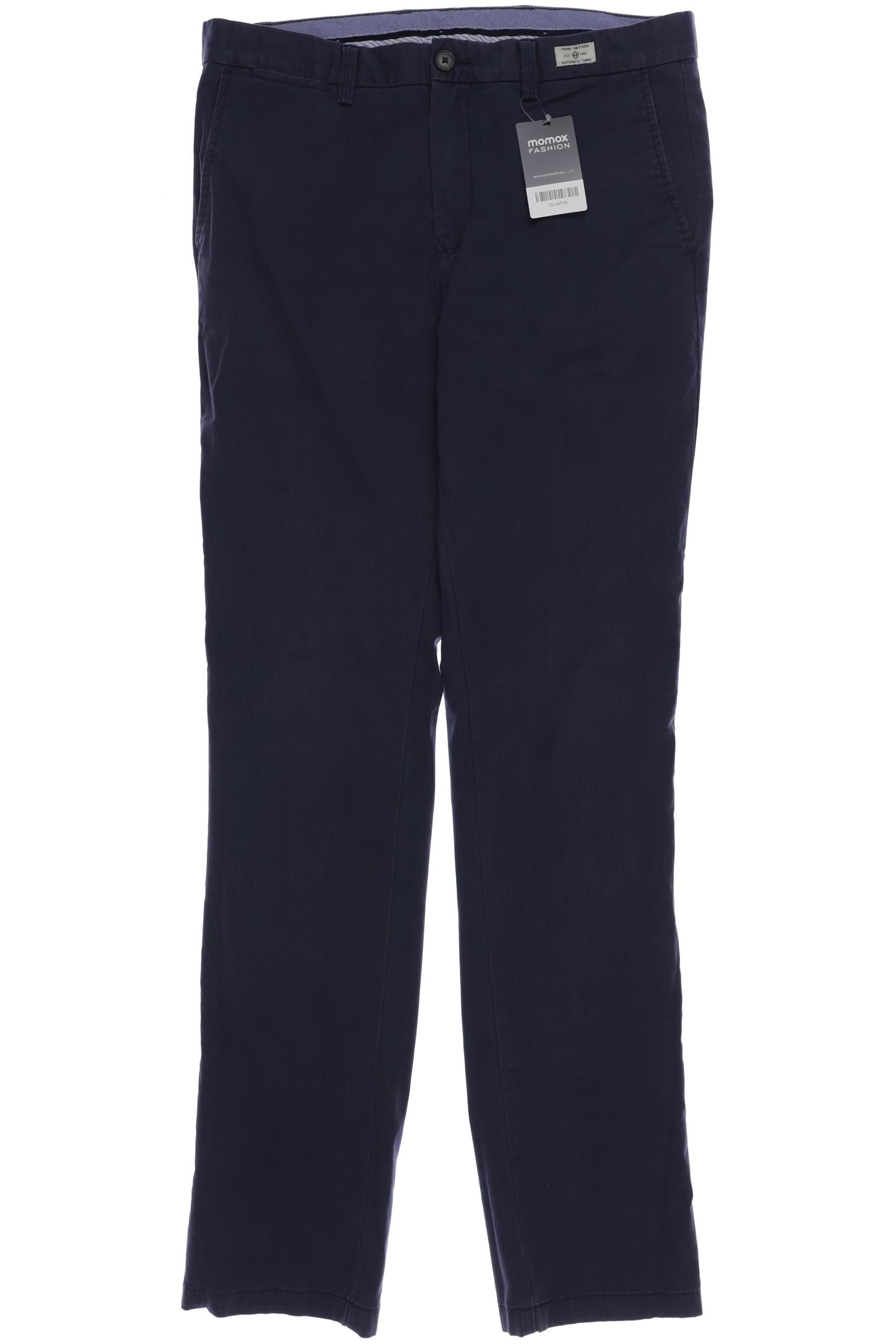 

Tommy Hilfiger Herren Stoffhose, marineblau, Gr. 33