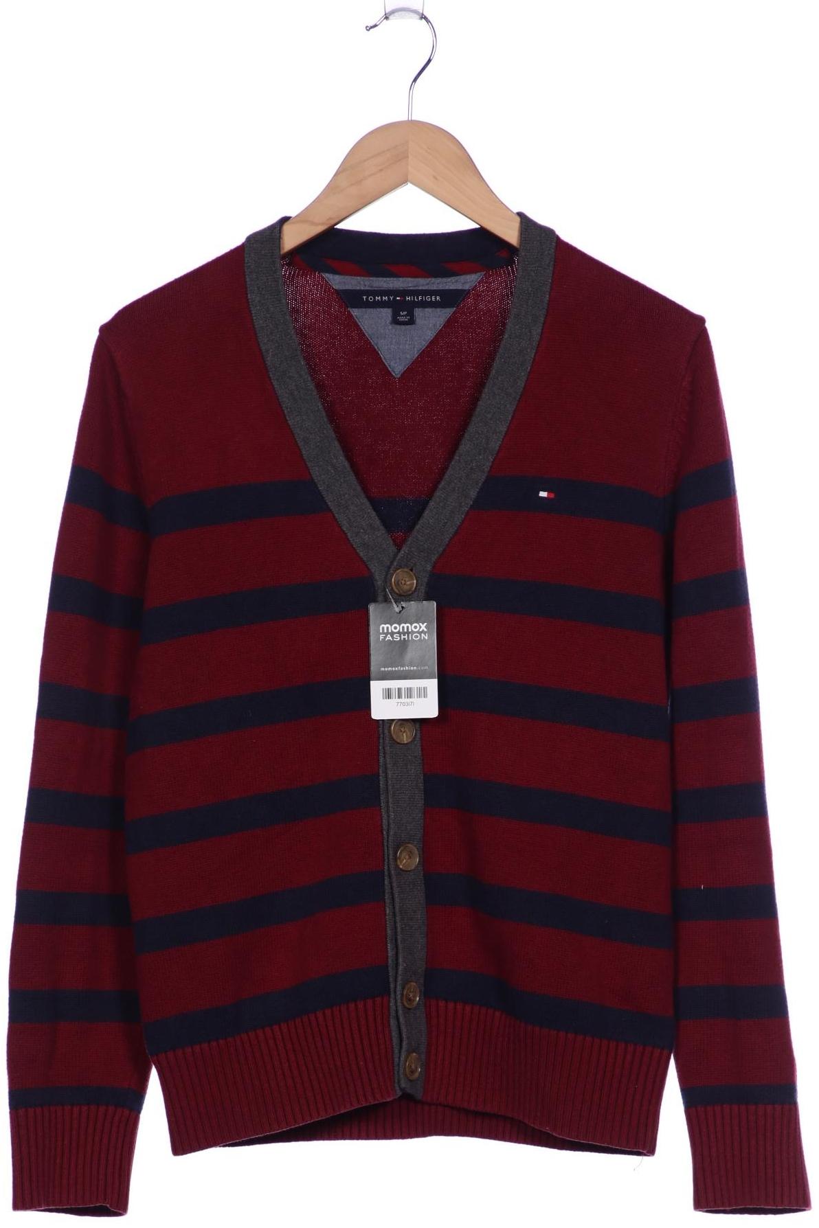 Thumbnail - Tommy Hilfiger Herren Strickjacke, bordeaux, Gr. 46