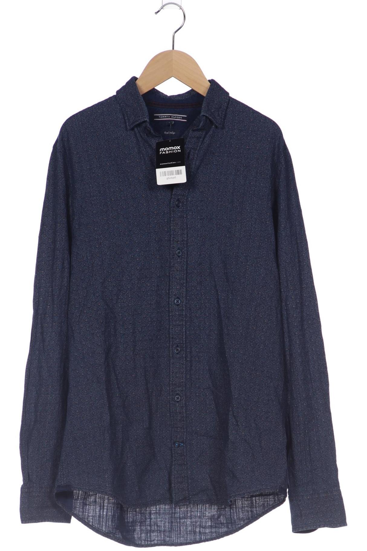 

Tommy Hilfiger Herren Hemd, marineblau, Gr. 46