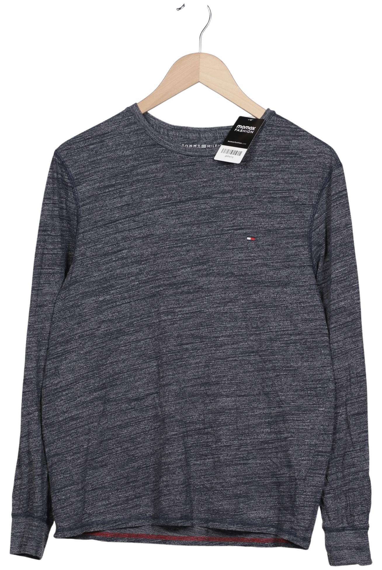 

Tommy Hilfiger Herren Langarmshirt, marineblau, Gr. 46