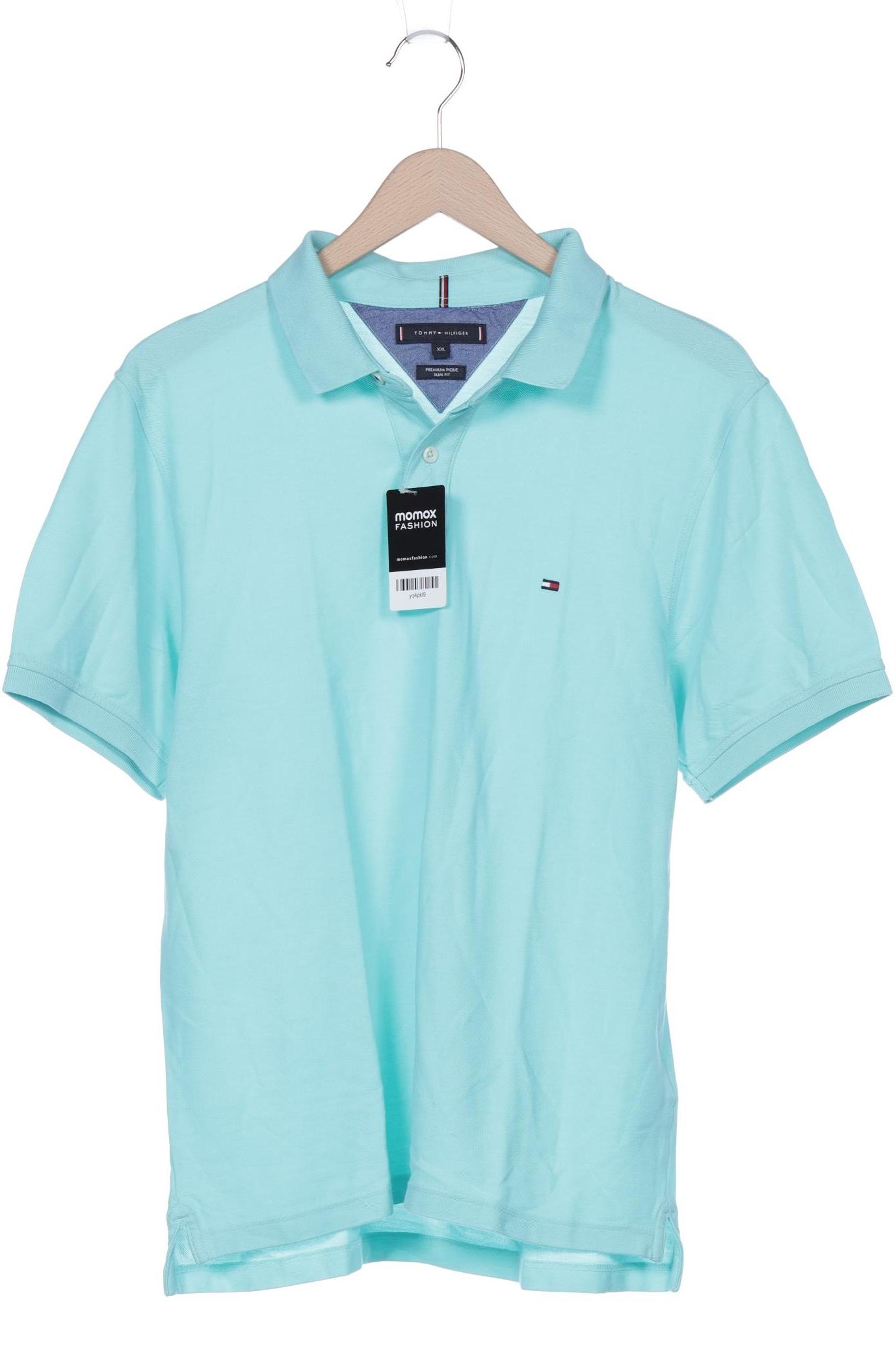 

Tommy Hilfiger Herren Poloshirt, türkis, Gr. 56