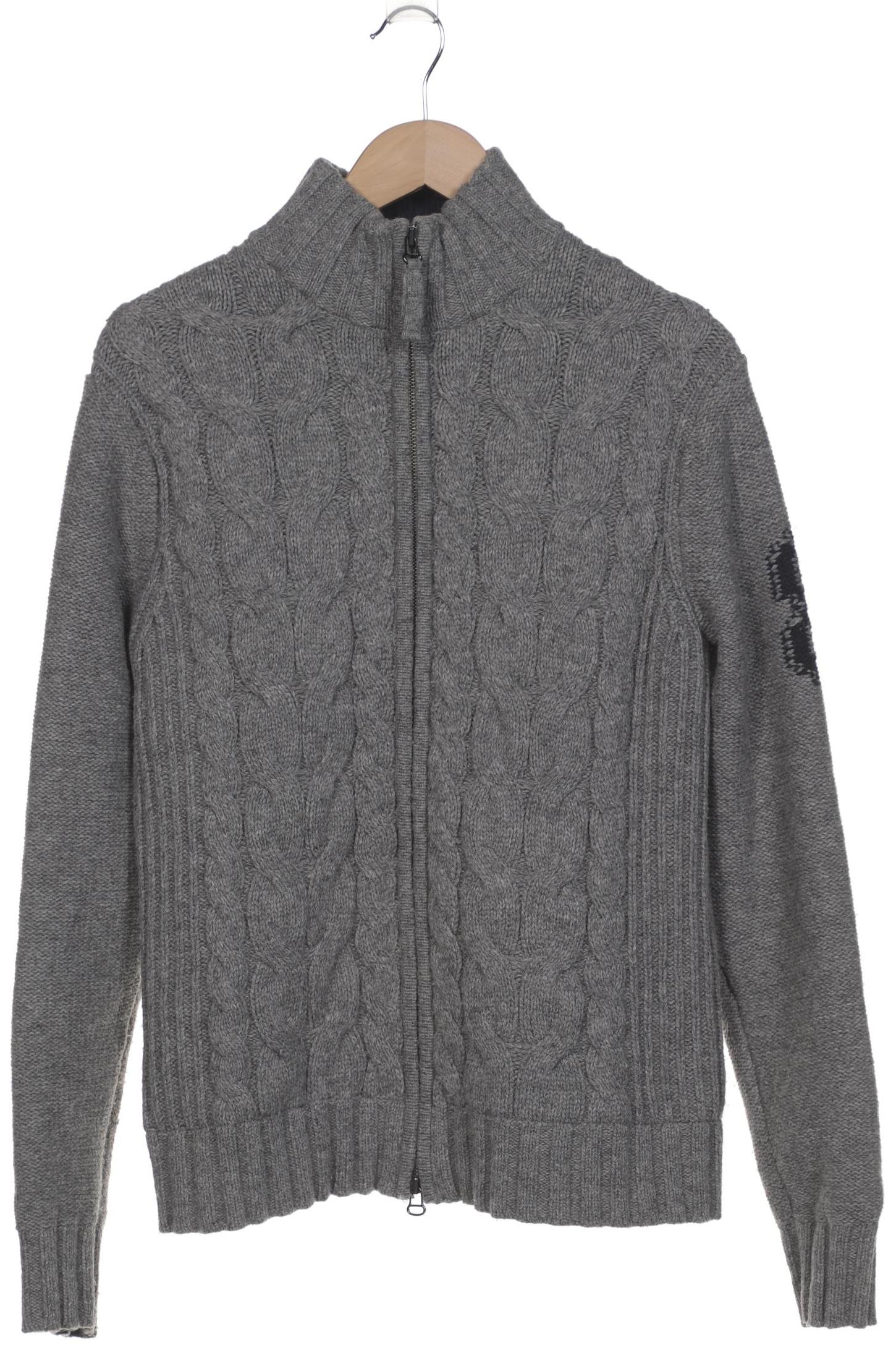 

Tommy Hilfiger Herren Strickjacke, grau, Gr. 48