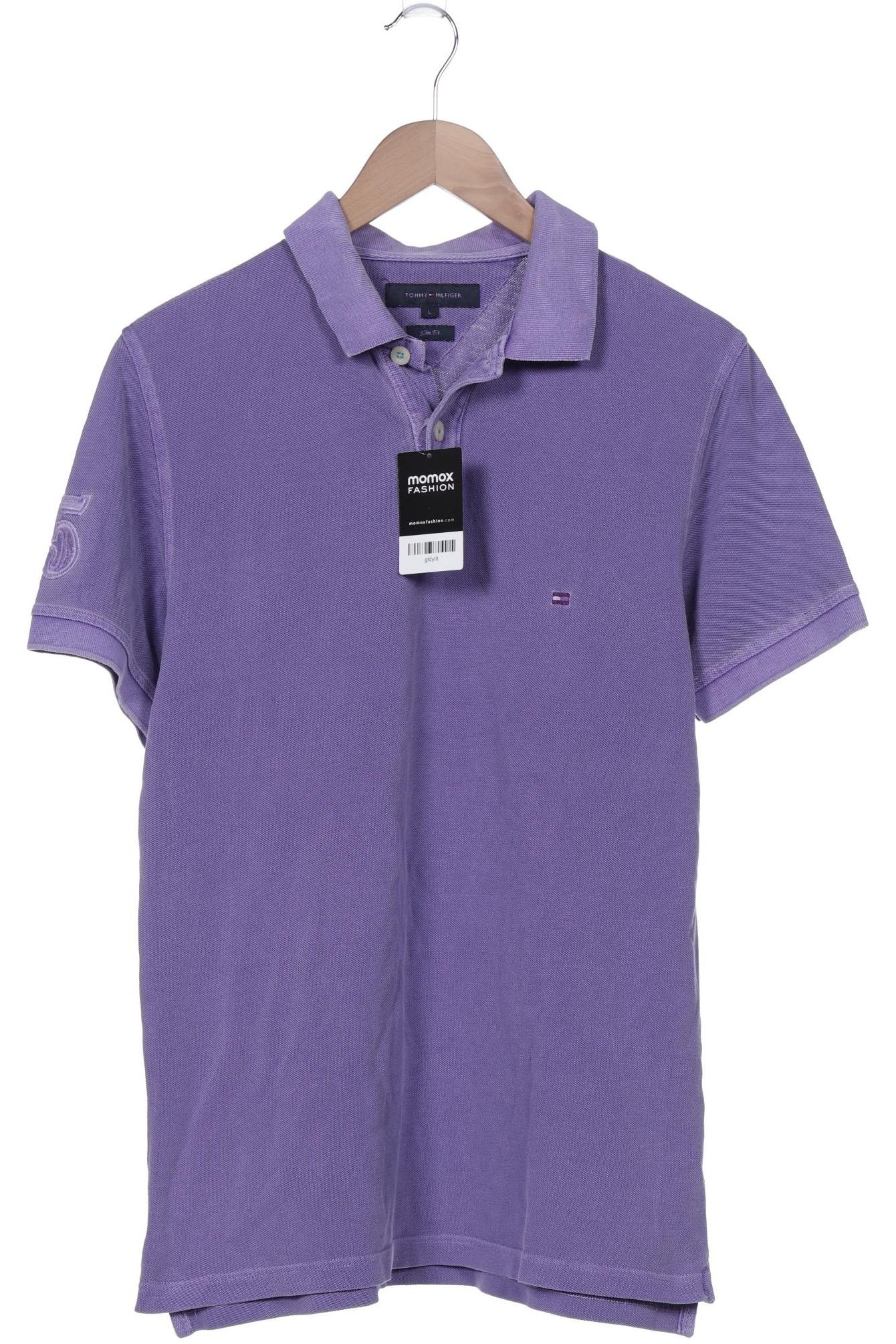 

Tommy Hilfiger Herren Poloshirt, flieder, Gr. 52