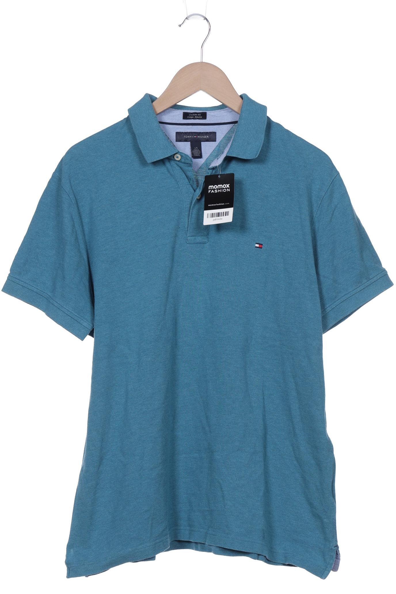 

Tommy Hilfiger Herren Poloshirt, türkis, Gr. 52