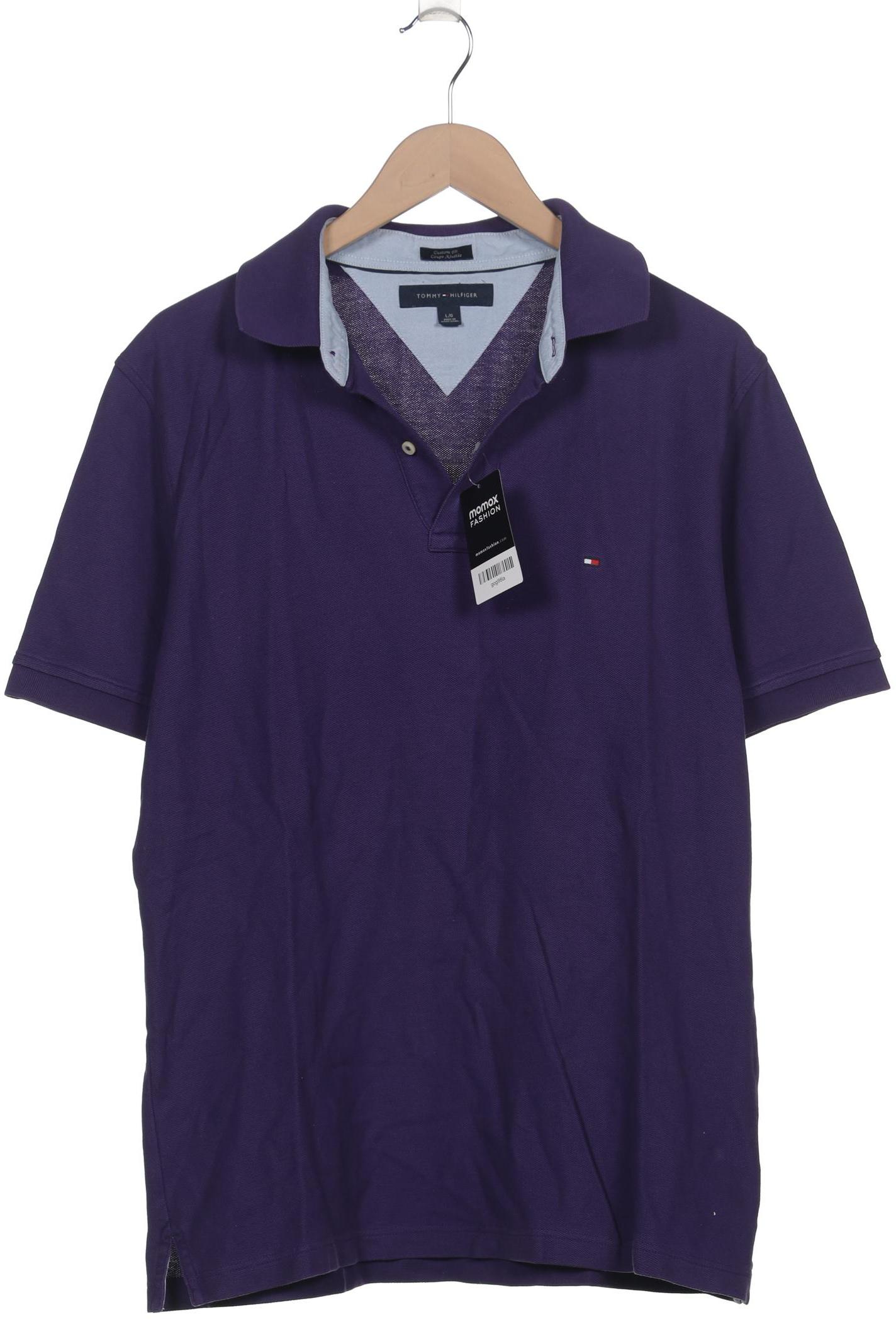 

Tommy Hilfiger Herren Poloshirt, flieder, Gr. 52