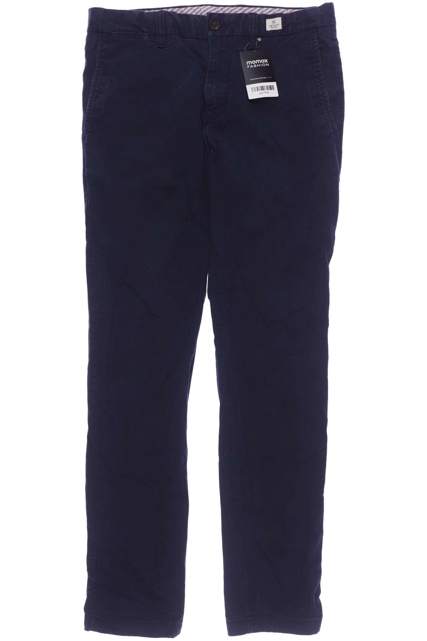 

Tommy Hilfiger Herren Stoffhose, marineblau, Gr. 32