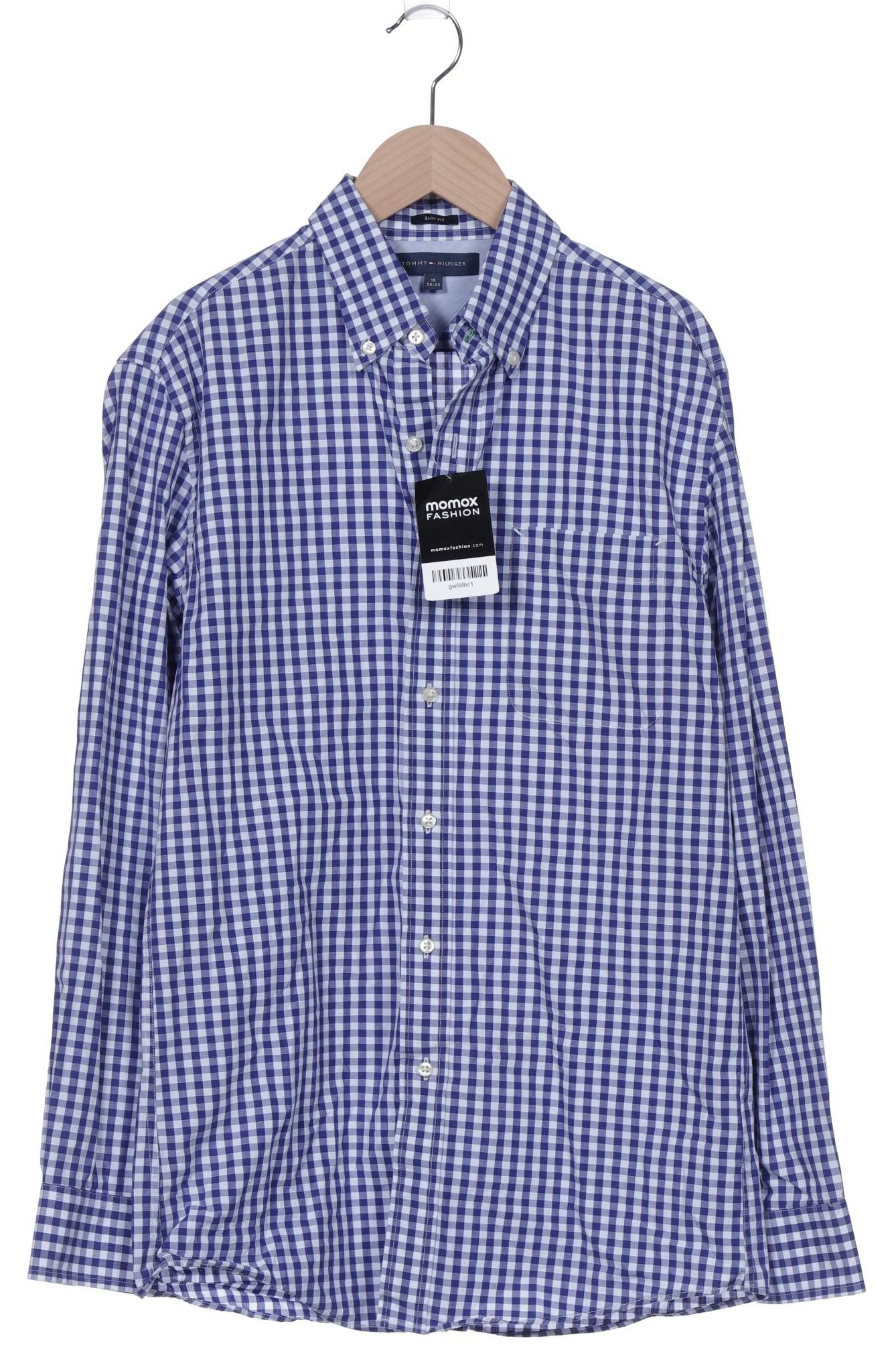 

Tommy Hilfiger Herren Hemd, blau, Gr. 15