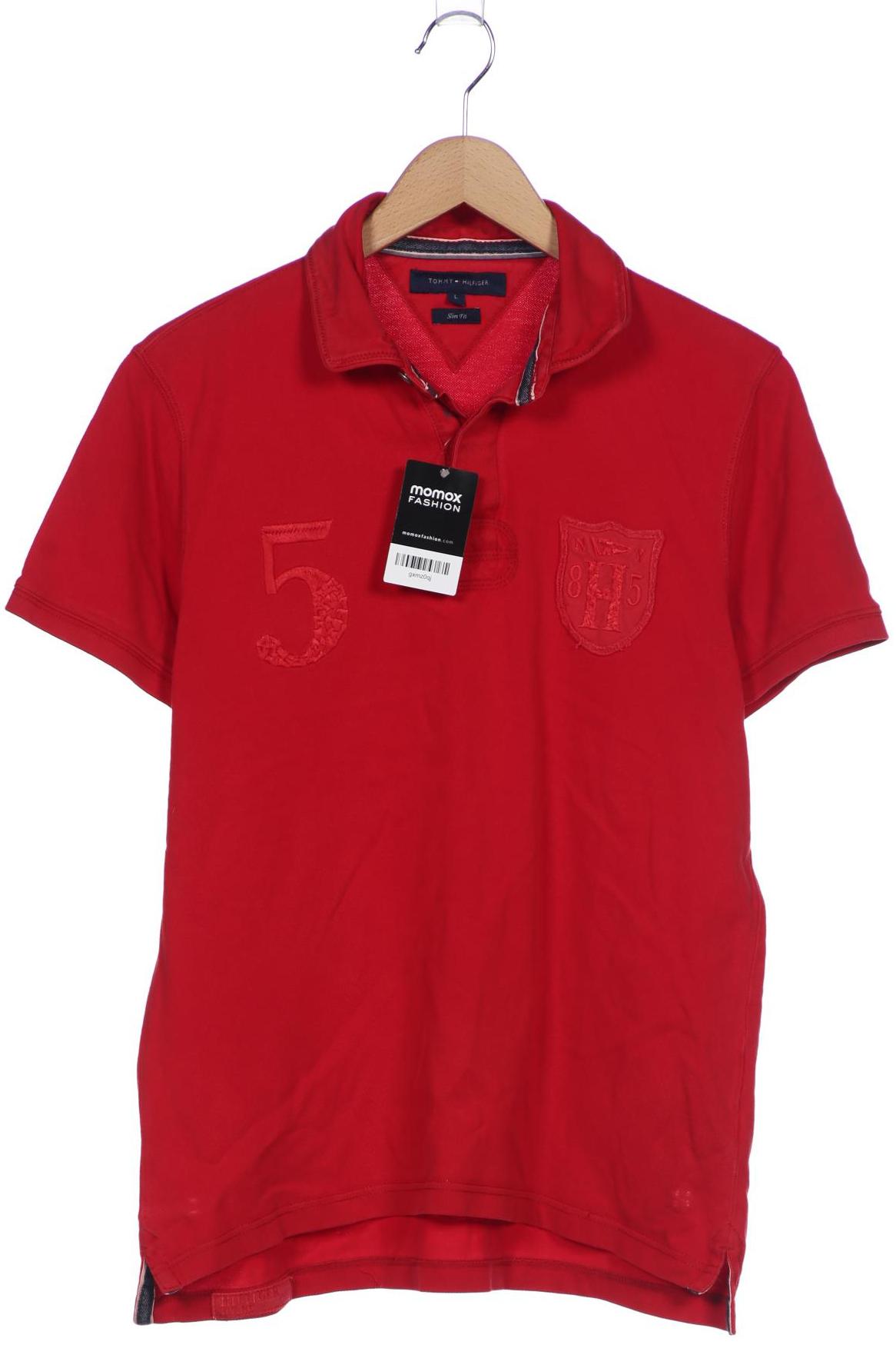 

Tommy Hilfiger Herren Poloshirt, rot, Gr. 52