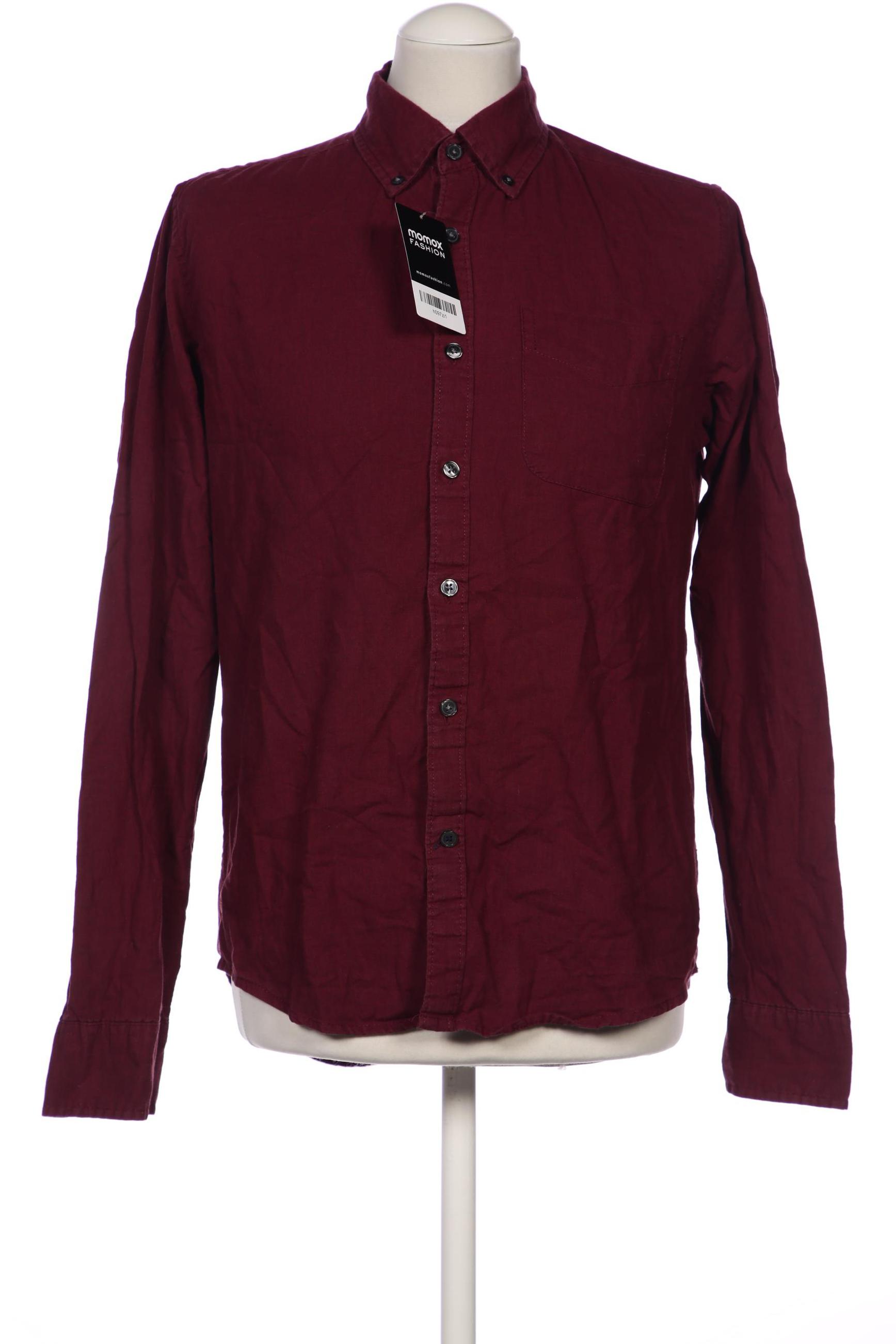 

Tommy Hilfiger Herren Hemd, bordeaux, Gr. 46