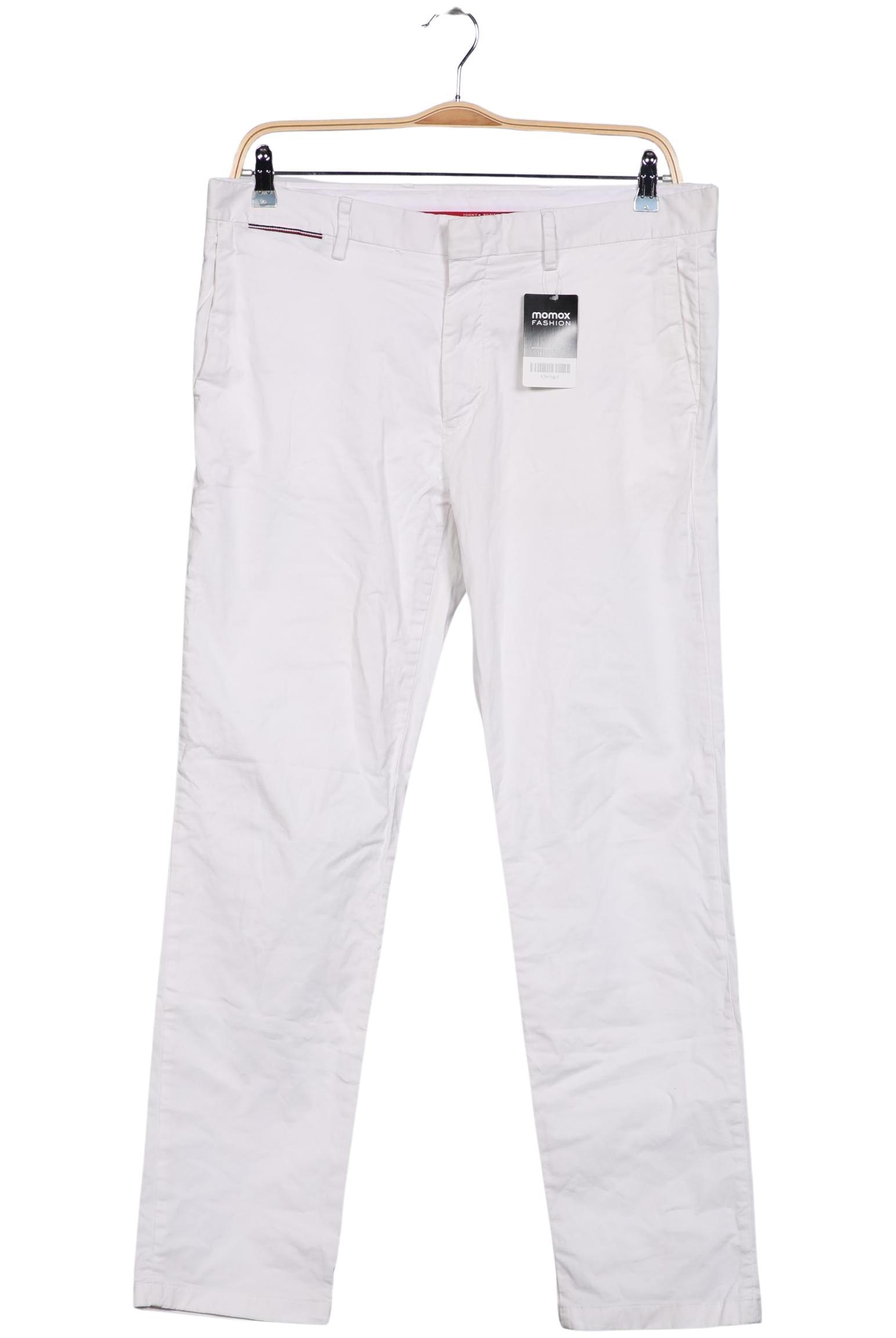 

Tommy Hilfiger Herren Stoffhose, weiß, Gr. 36