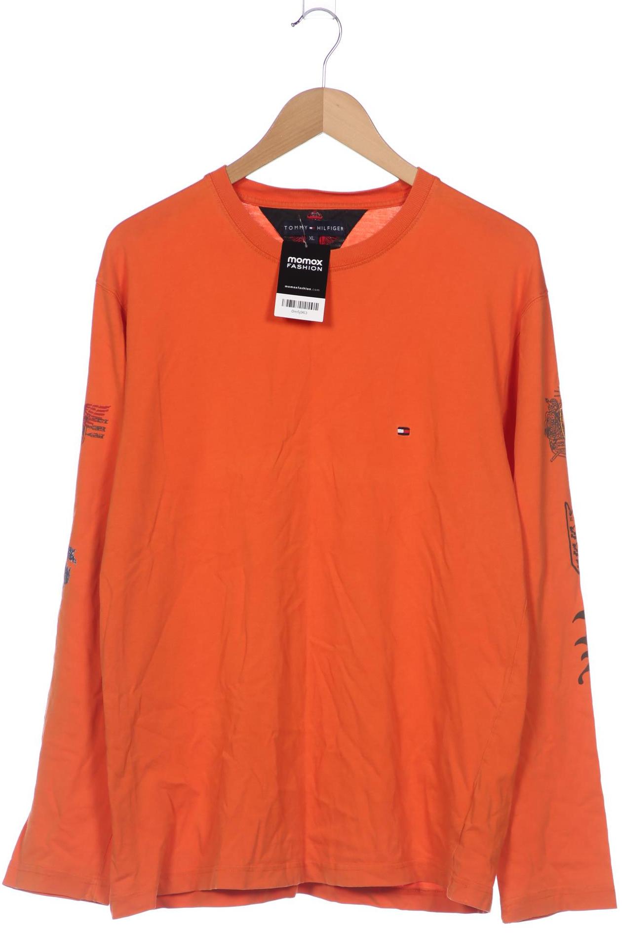 

Tommy Hilfiger Herren Langarmshirt, orange, Gr. 54
