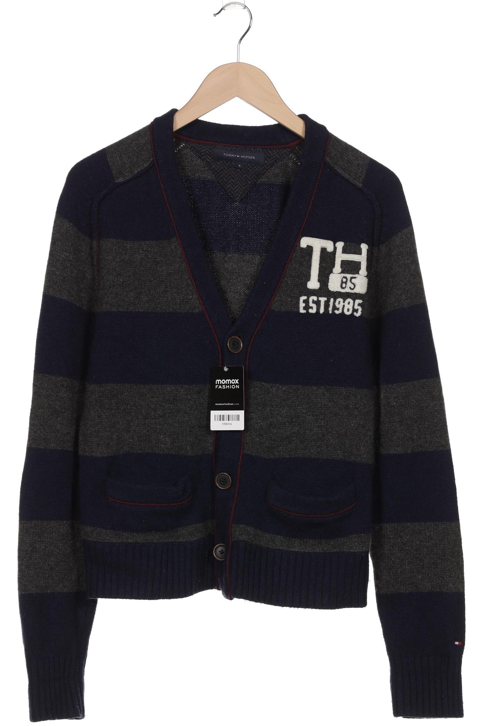 

Tommy Hilfiger Herren Strickjacke, marineblau, Gr. 46