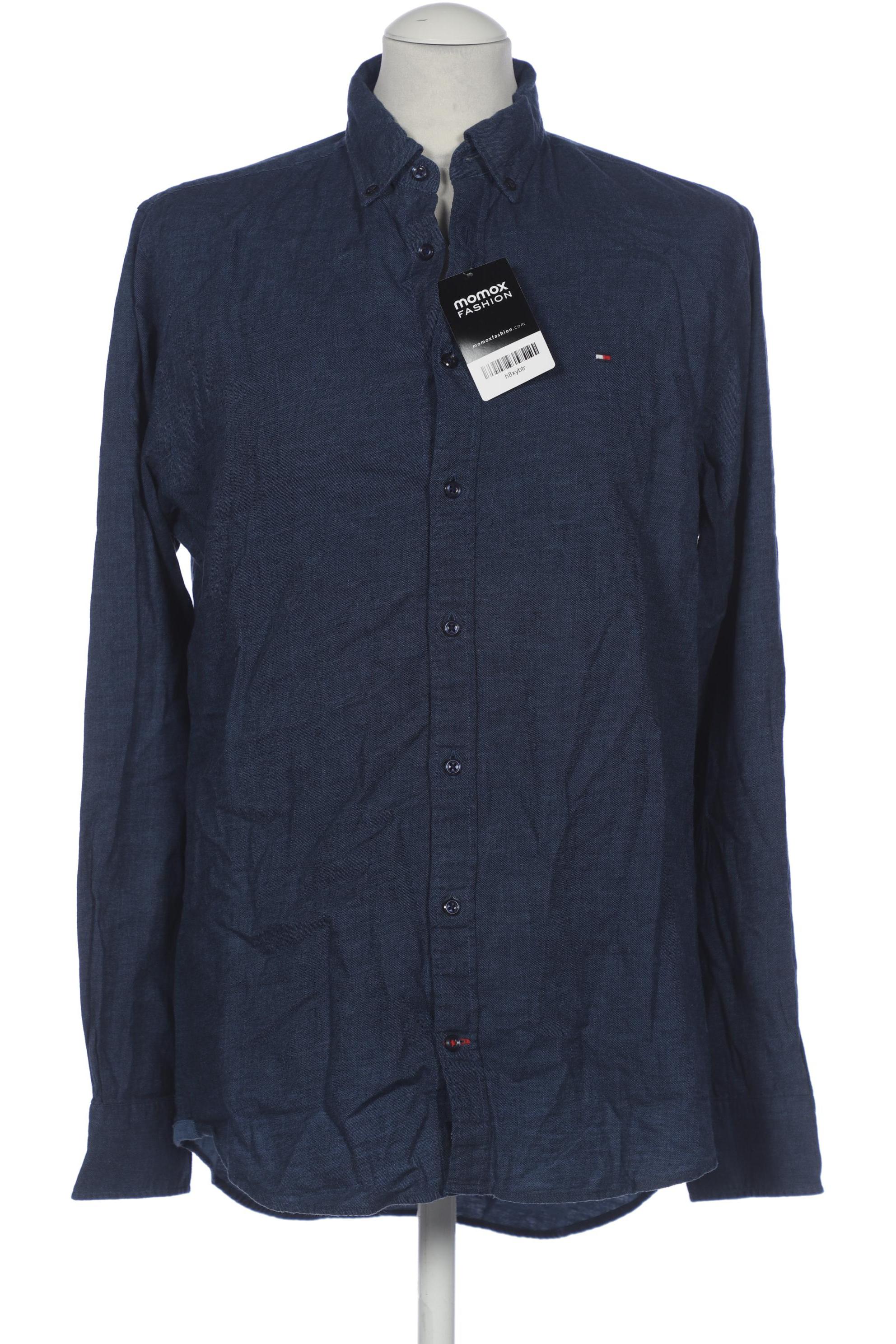 

Tommy Hilfiger Herren Hemd, marineblau, Gr. 48