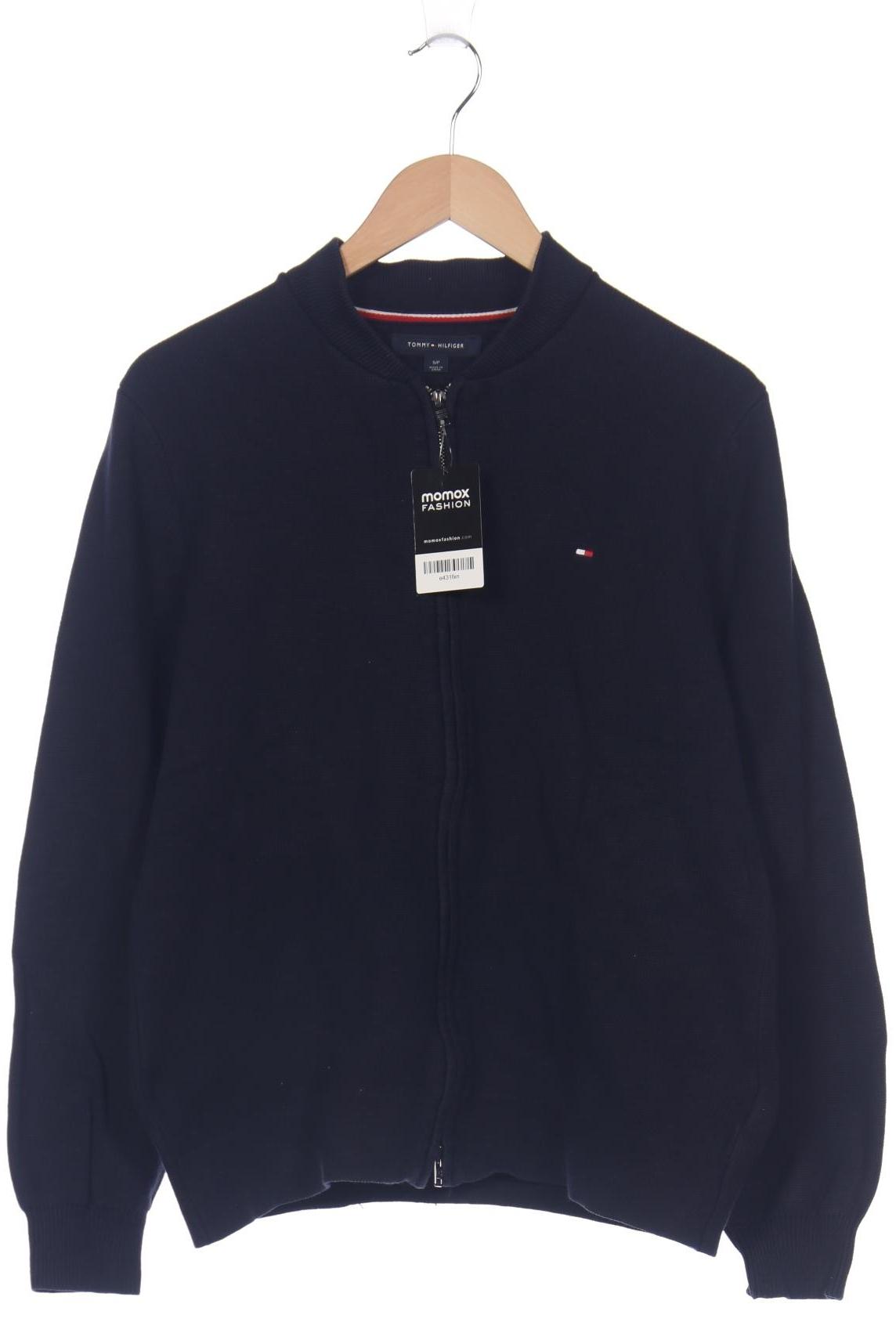 

Tommy Hilfiger Herren Strickjacke, marineblau, Gr. 46