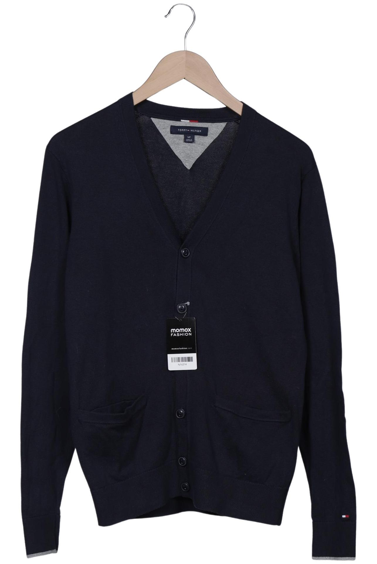 

Tommy Hilfiger Herren Strickjacke, marineblau, Gr. 46