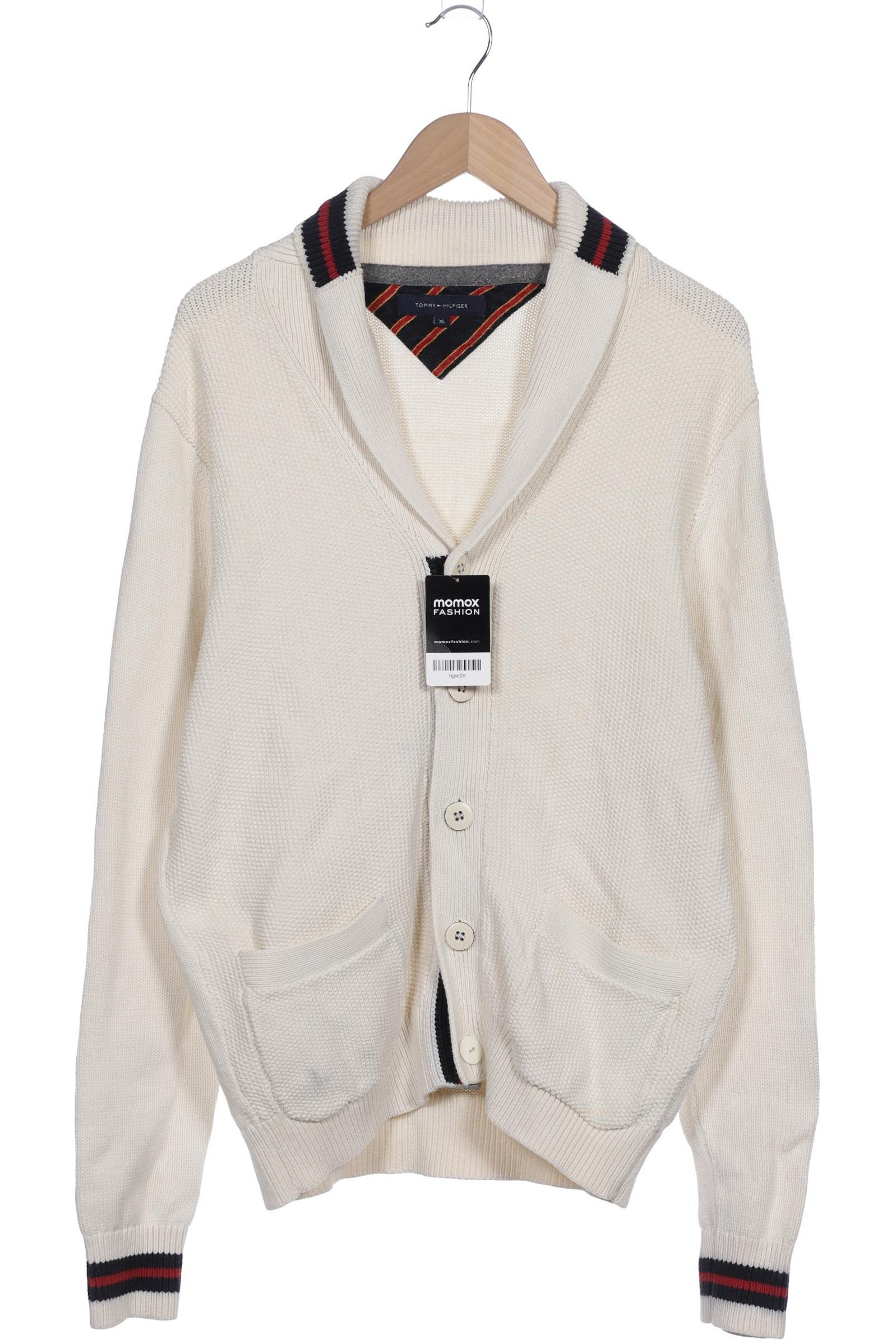 

Tommy Hilfiger Herren Strickjacke, cremeweiß, Gr. 54