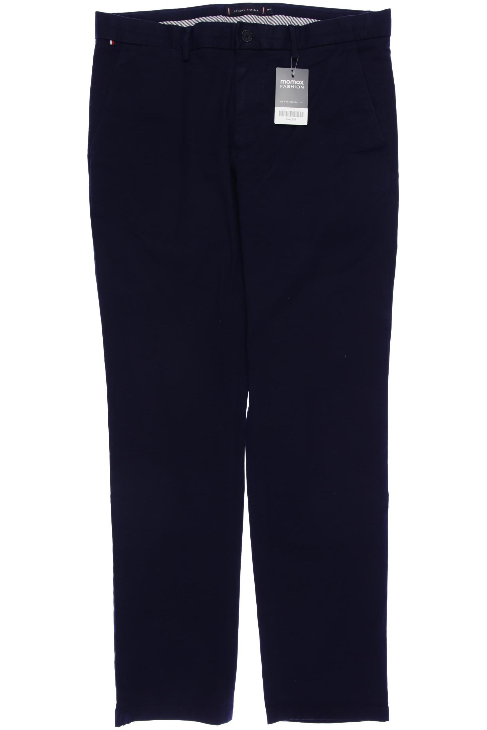 

Tommy Hilfiger Herren Stoffhose, marineblau, Gr. 34