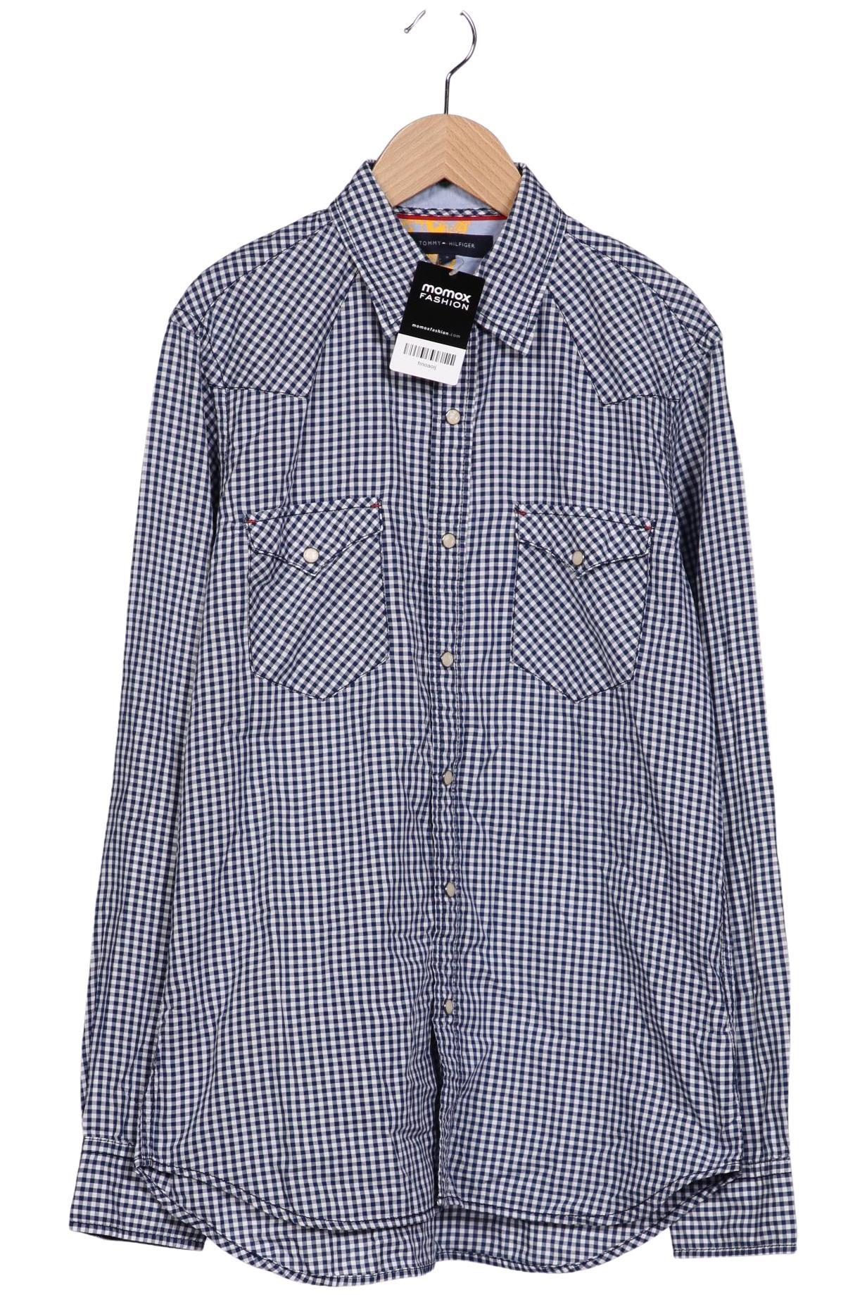 

Tommy Hilfiger Herren Hemd, marineblau, Gr. 46