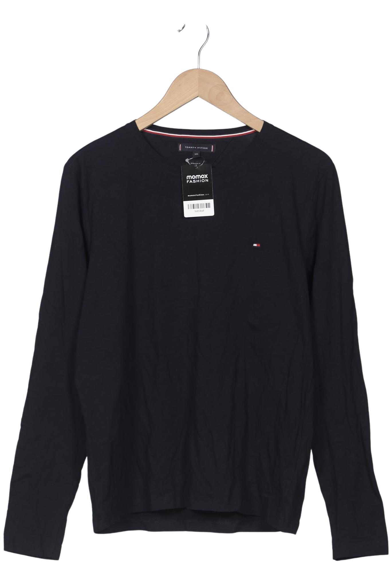 

Tommy Hilfiger Herren Langarmshirt, marineblau, Gr. 56