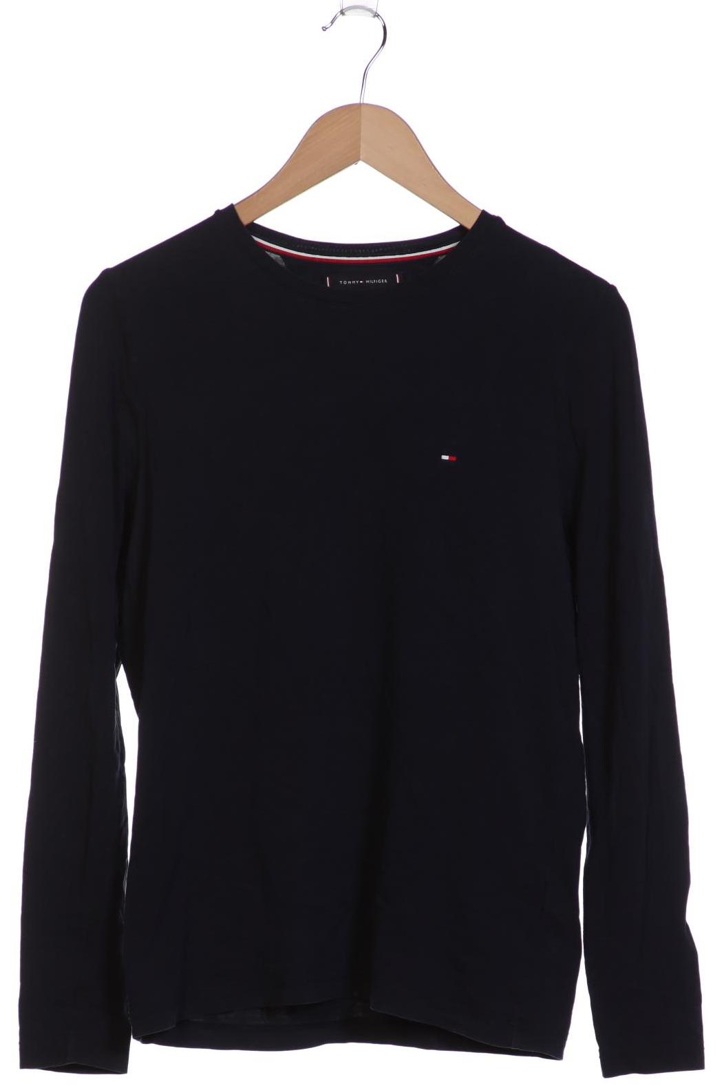 

Tommy Hilfiger Herren Langarmshirt, marineblau, Gr. 46