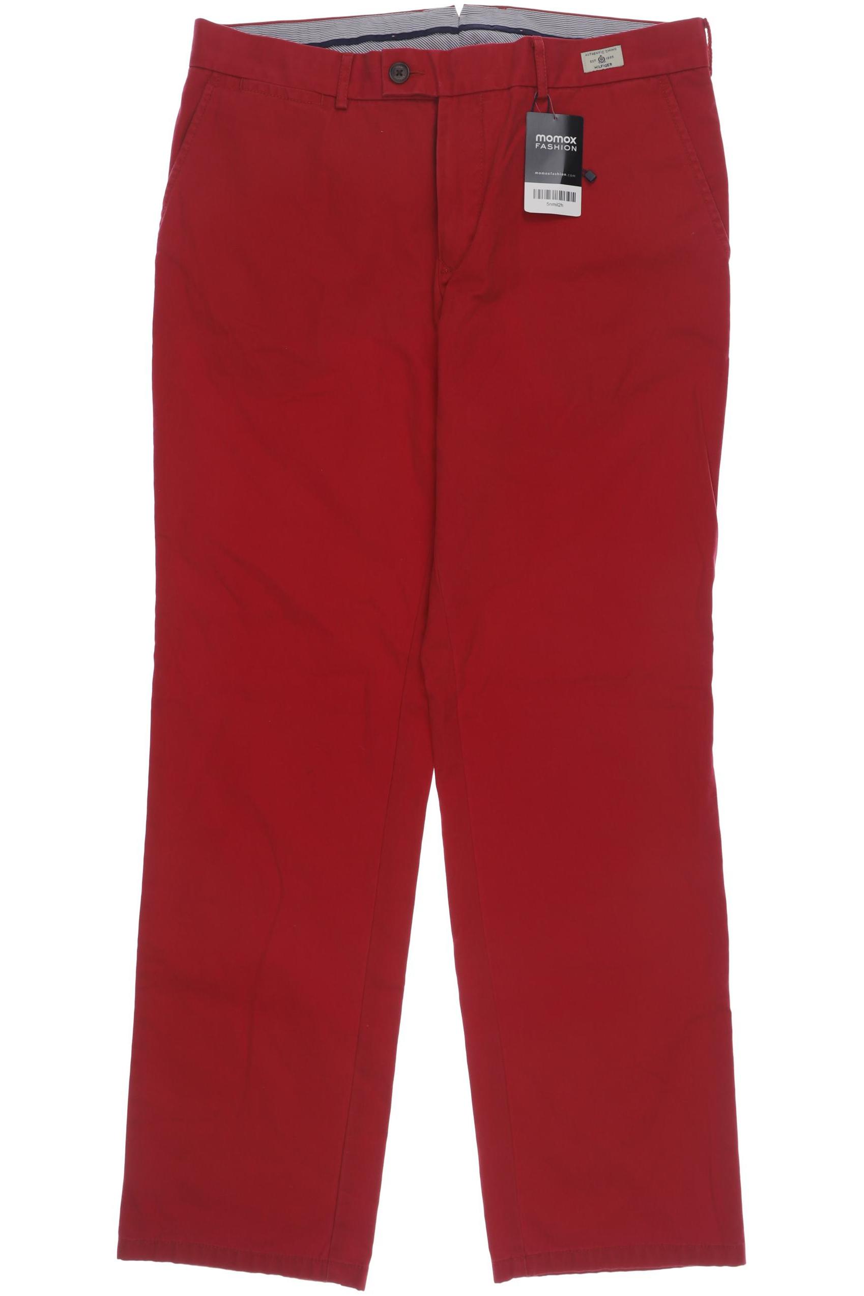 

Tommy Hilfiger Herren Stoffhose, rot, Gr. 36
