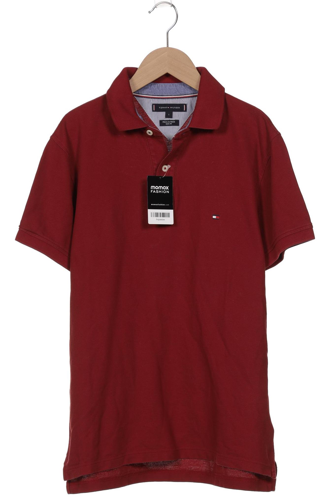 

Tommy Hilfiger Herren Poloshirt, bordeaux, Gr. 52