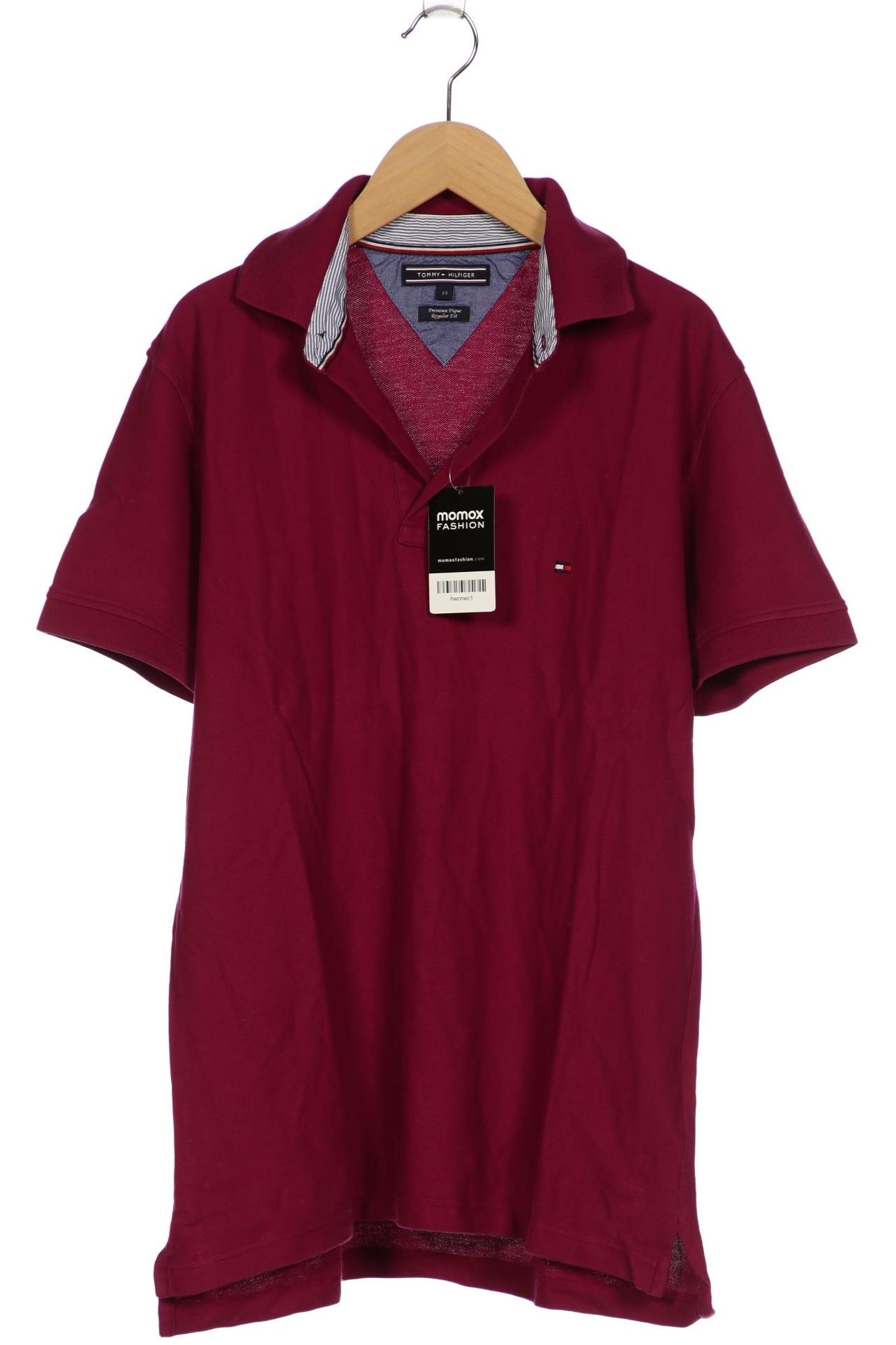 

Tommy Hilfiger Herren Poloshirt, bordeaux, Gr. 48