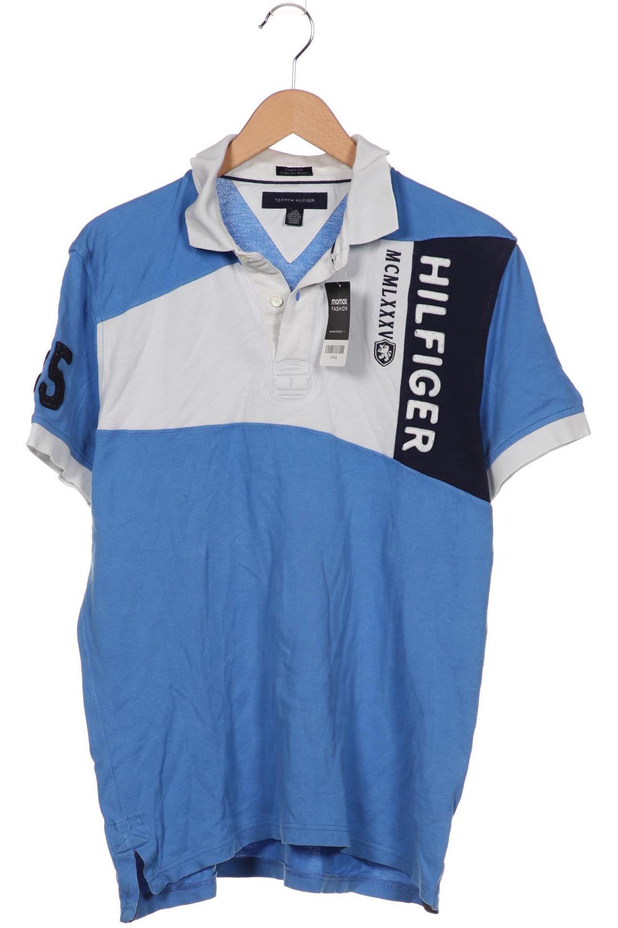 

Tommy Hilfiger Herren Poloshirt, blau, Gr. 52
