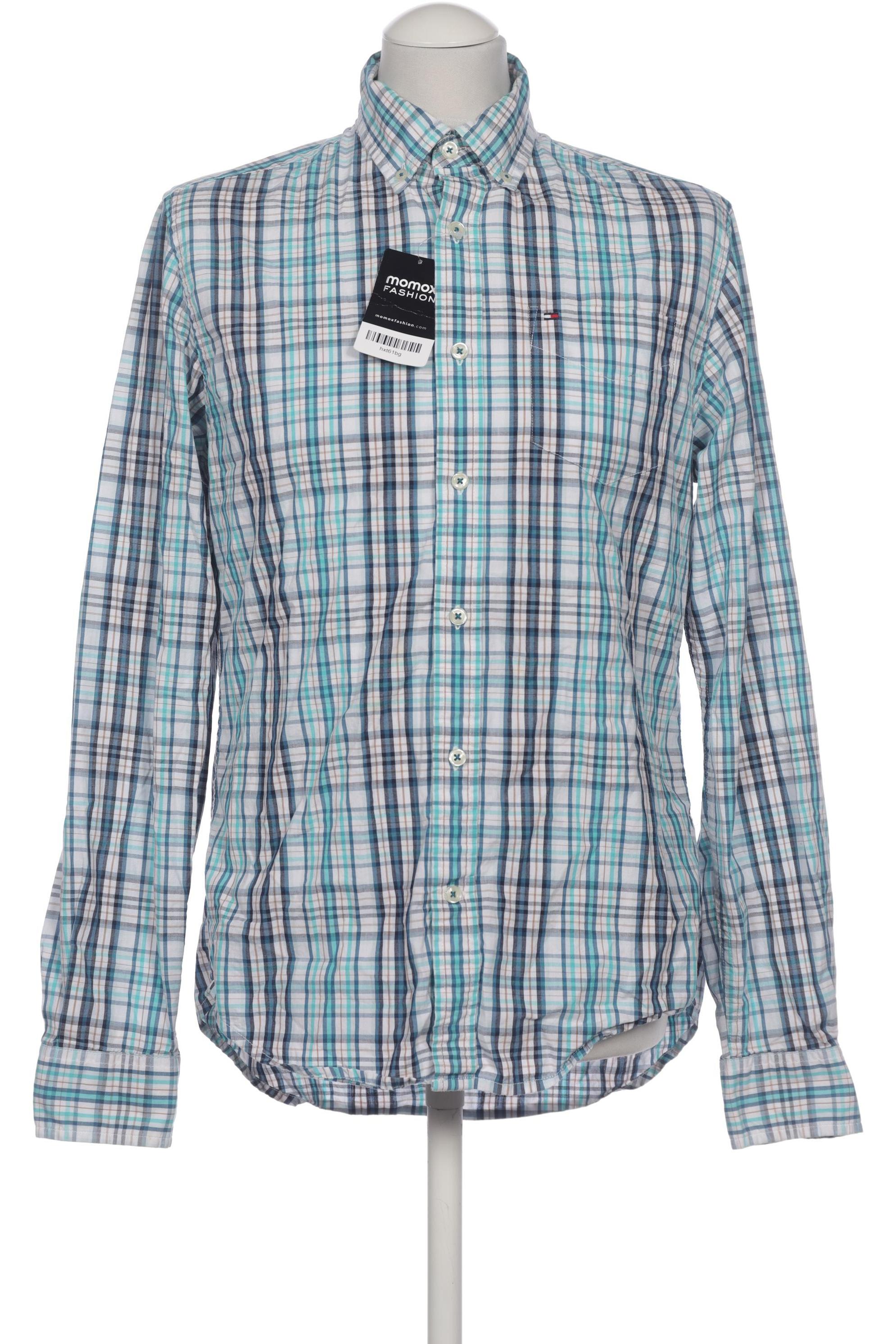 

Tommy Hilfiger Herren Hemd, türkis, Gr. 46