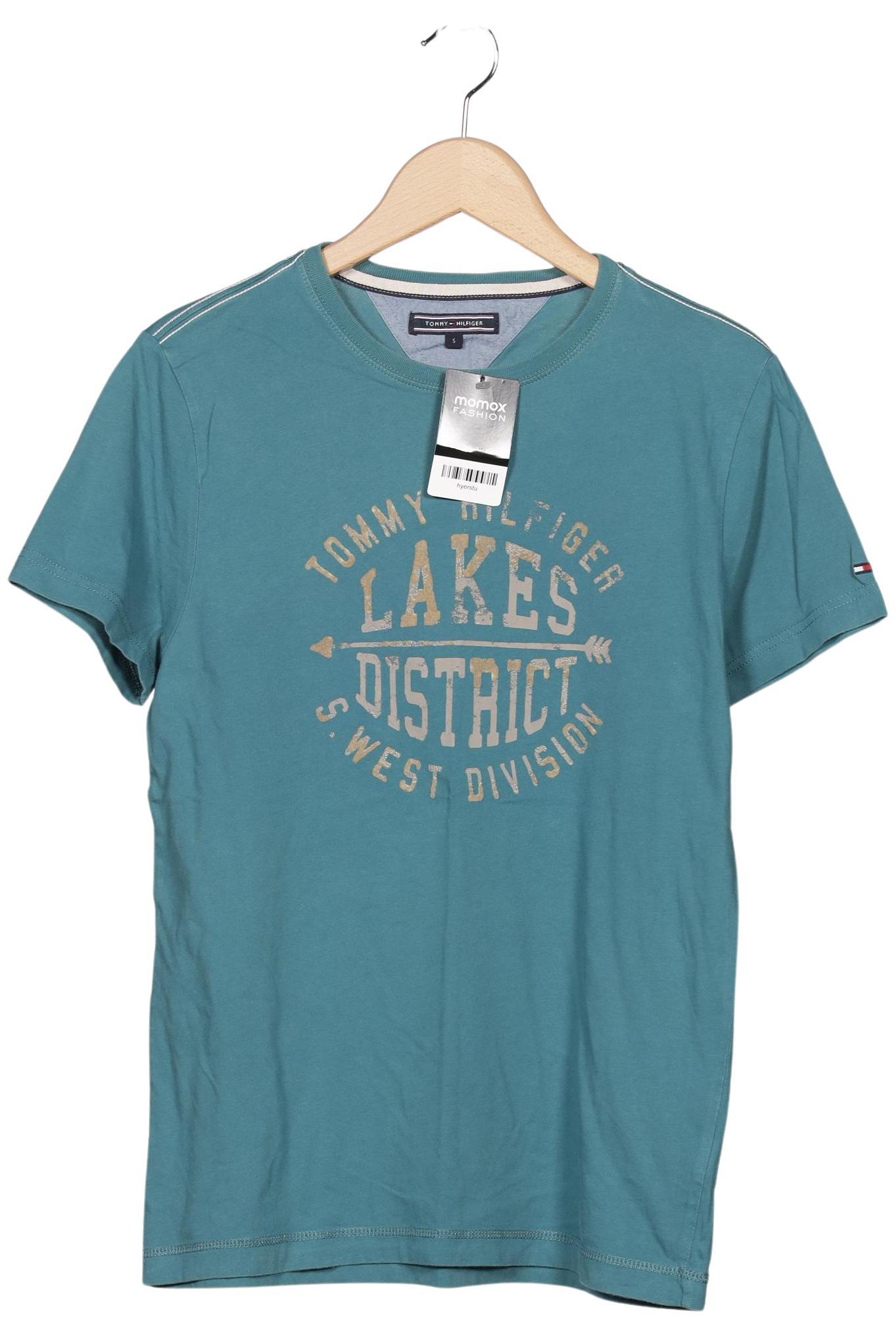 

Tommy Hilfiger Herren T-Shirt, türkis, Gr. 46