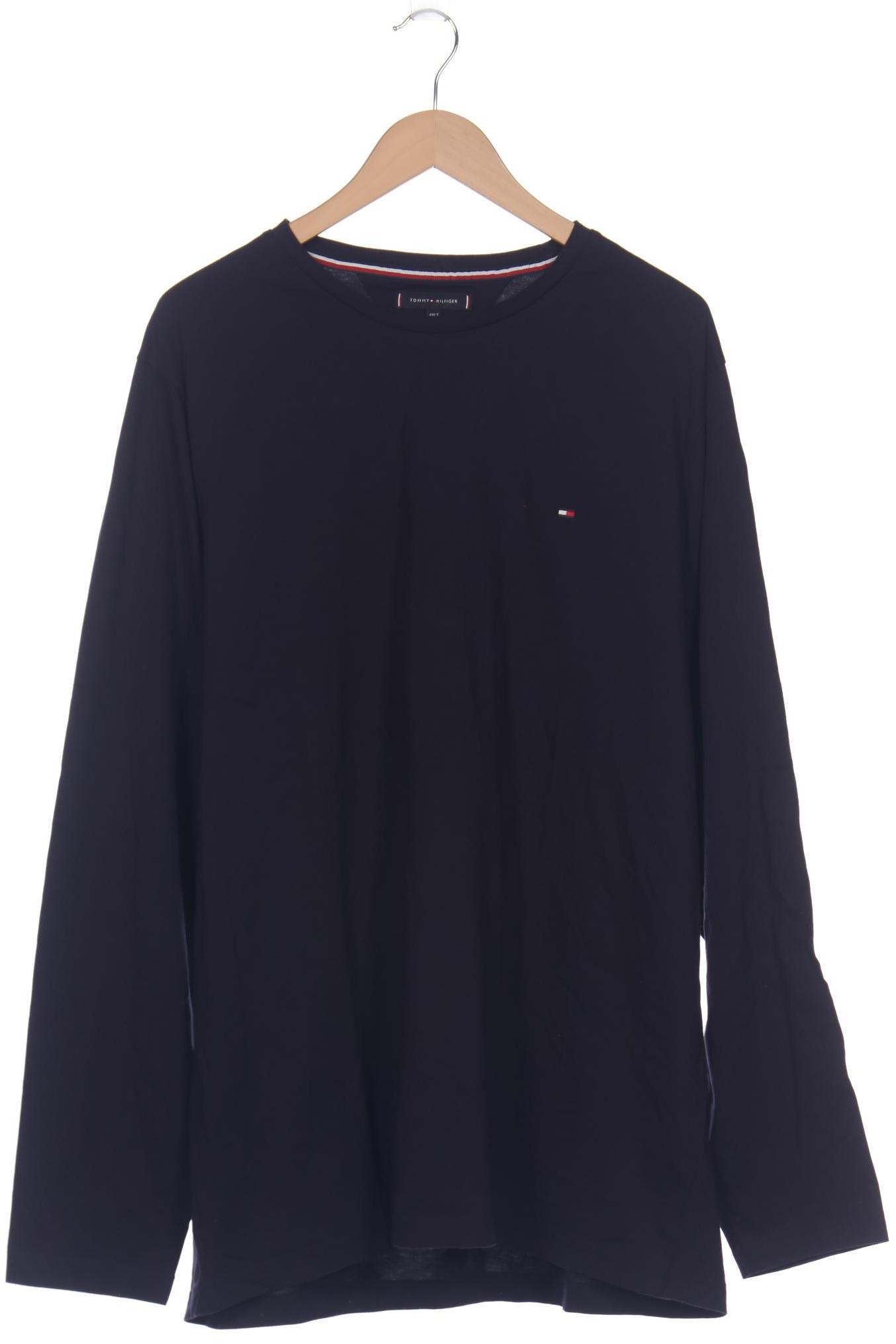 

Tommy Hilfiger Herren Langarmshirt, marineblau, Gr. 60