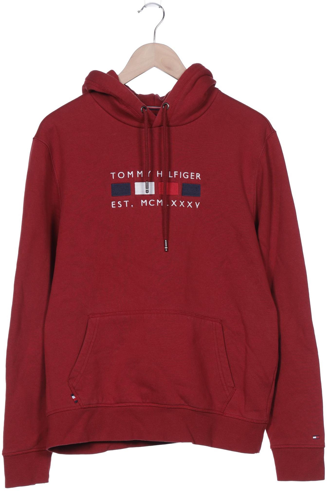 

Tommy Hilfiger Herren Kapuzenpullover, rot, Gr. 52