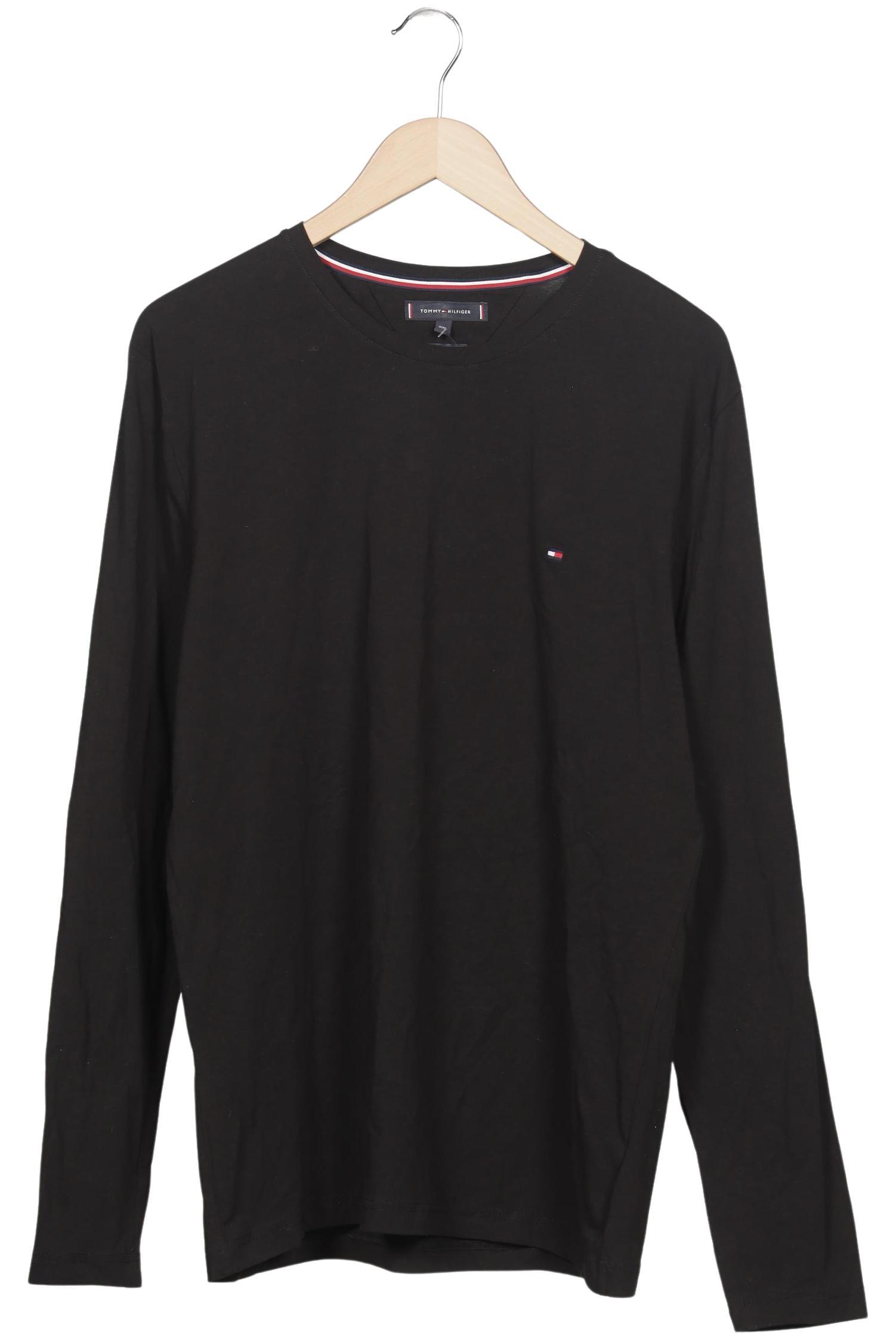 

Tommy Hilfiger Herren Langarmshirt, schwarz, Gr. 56