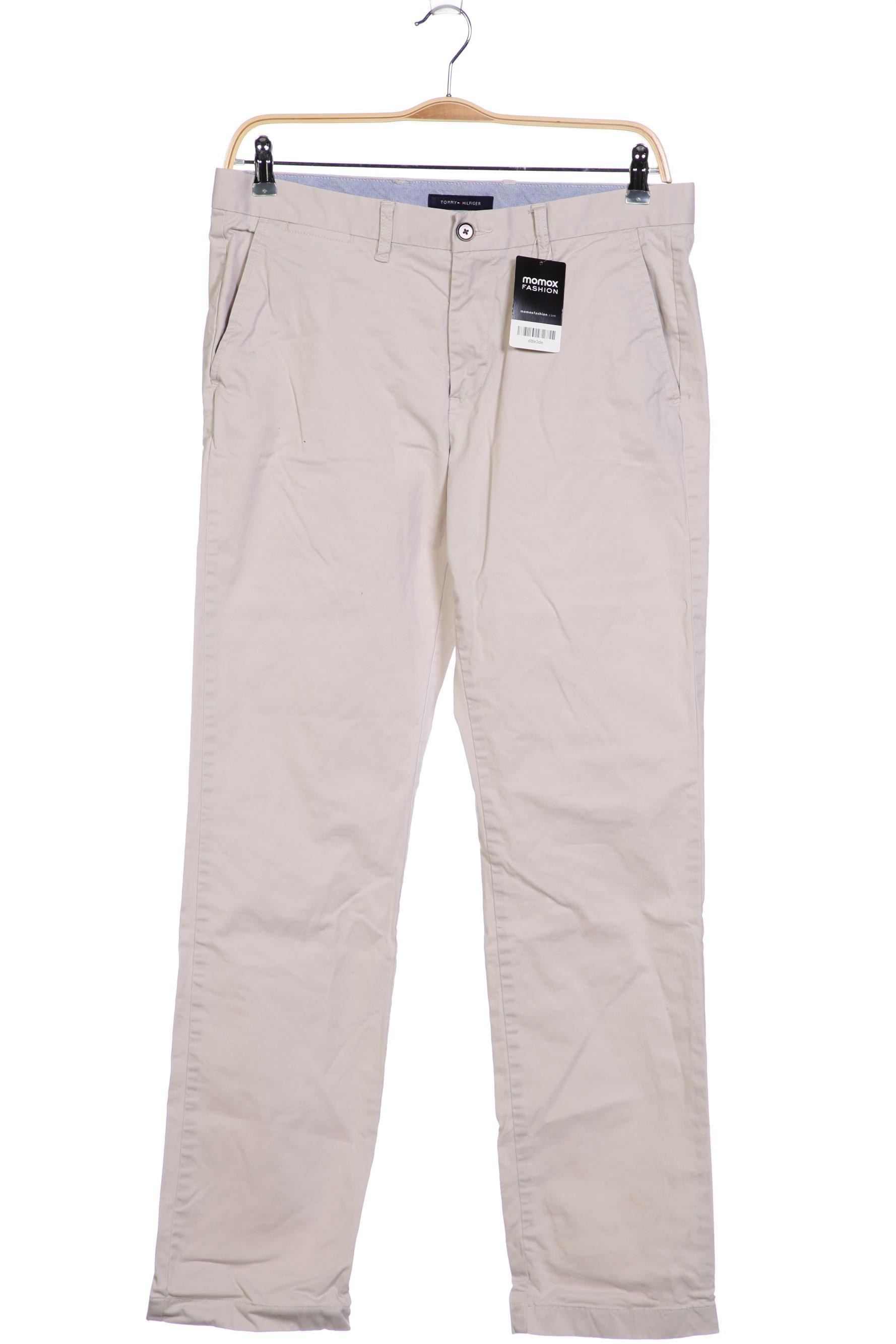 

Tommy Hilfiger Herren Stoffhose, cremeweiß, Gr. 34