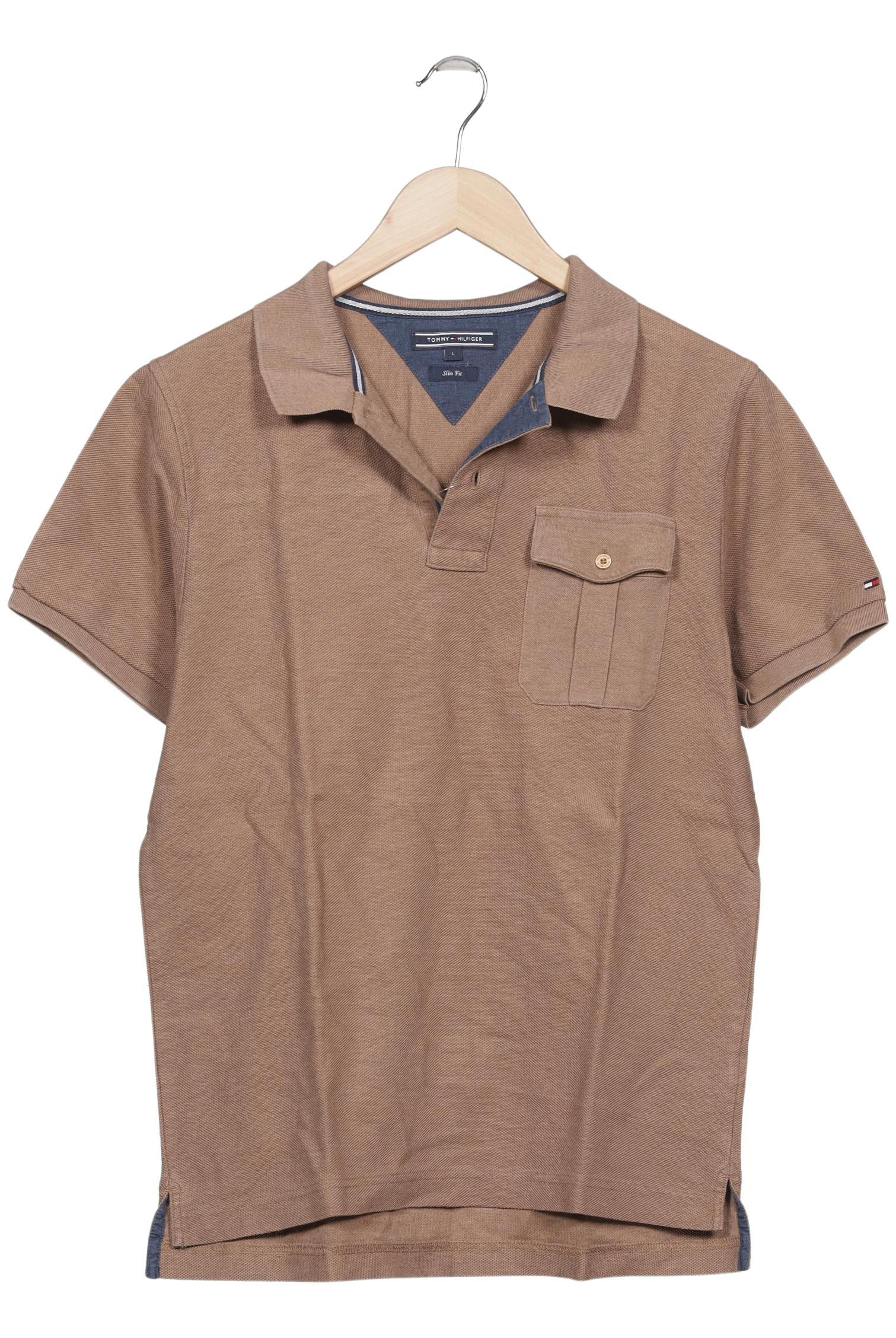 

Tommy Hilfiger Herren Poloshirt, braun, Gr. 52