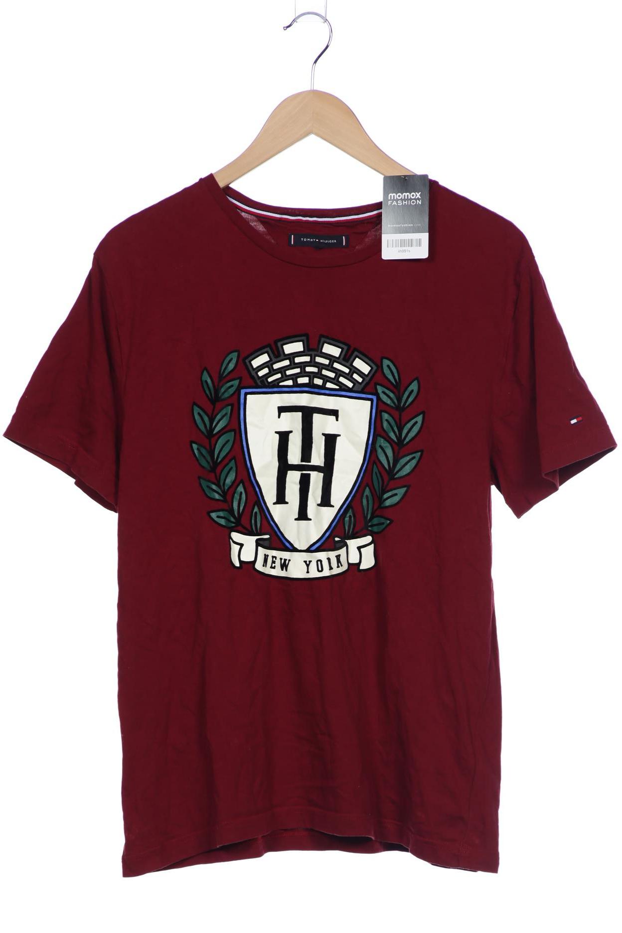 

Tommy Hilfiger Herren T-Shirt, bordeaux, Gr. 48