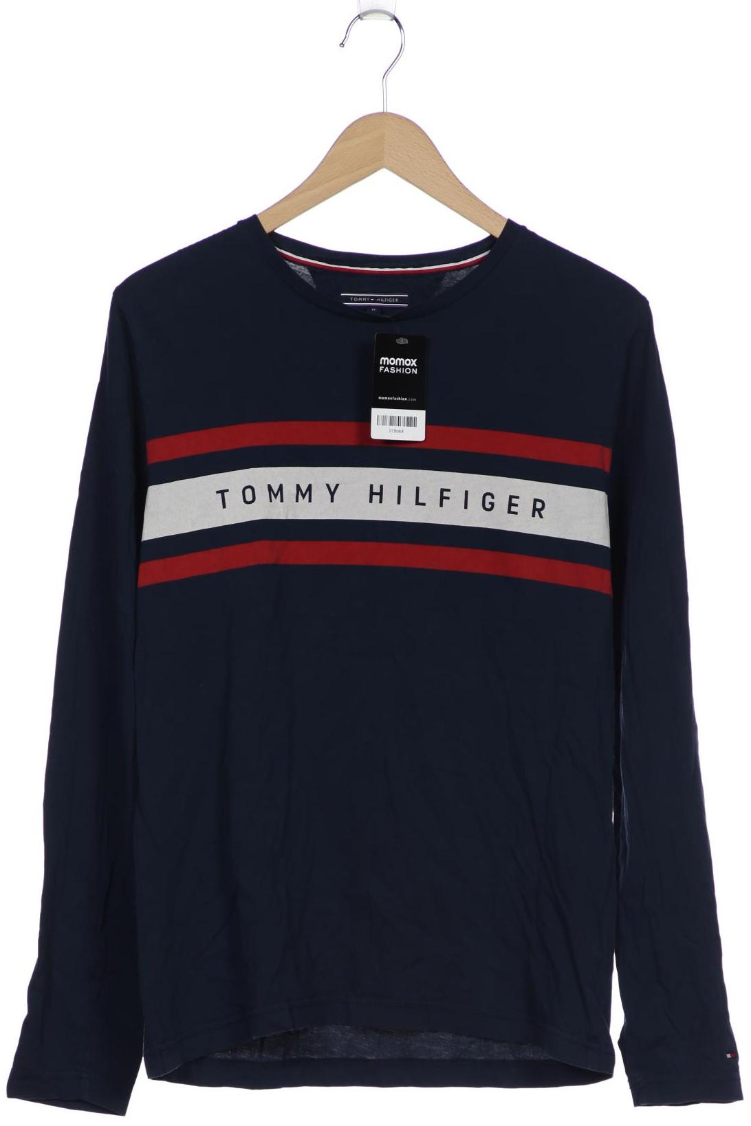 

Tommy Hilfiger Herren Langarmshirt, marineblau