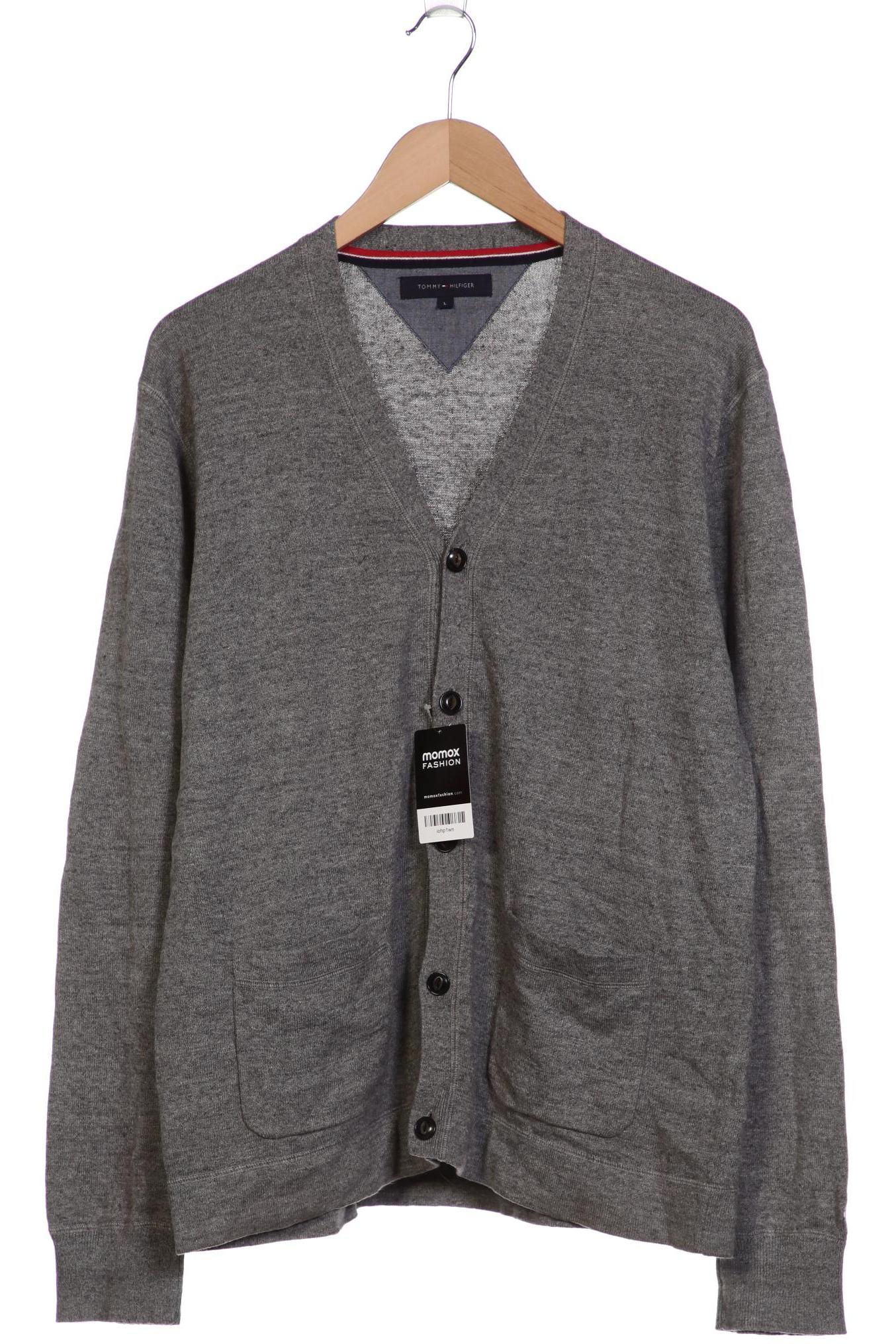 

Tommy Hilfiger Herren Strickjacke, grau, Gr. 52