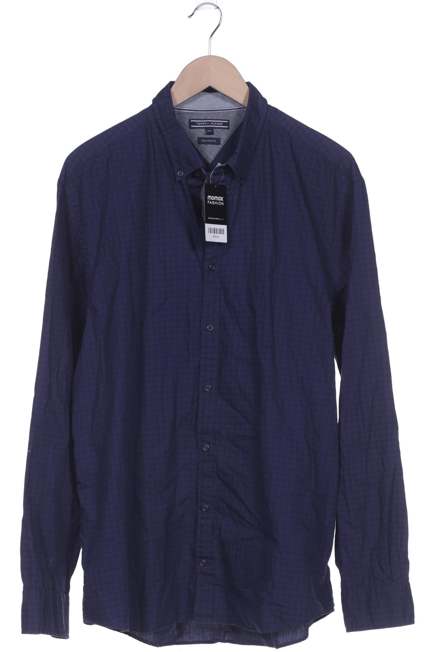 

Tommy Hilfiger Herren Hemd, marineblau