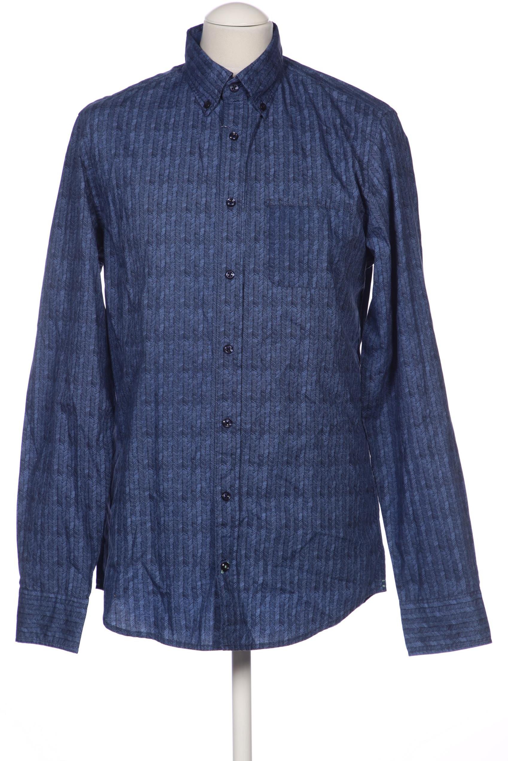 

Tommy Hilfiger Herren Hemd, blau, Gr. 46