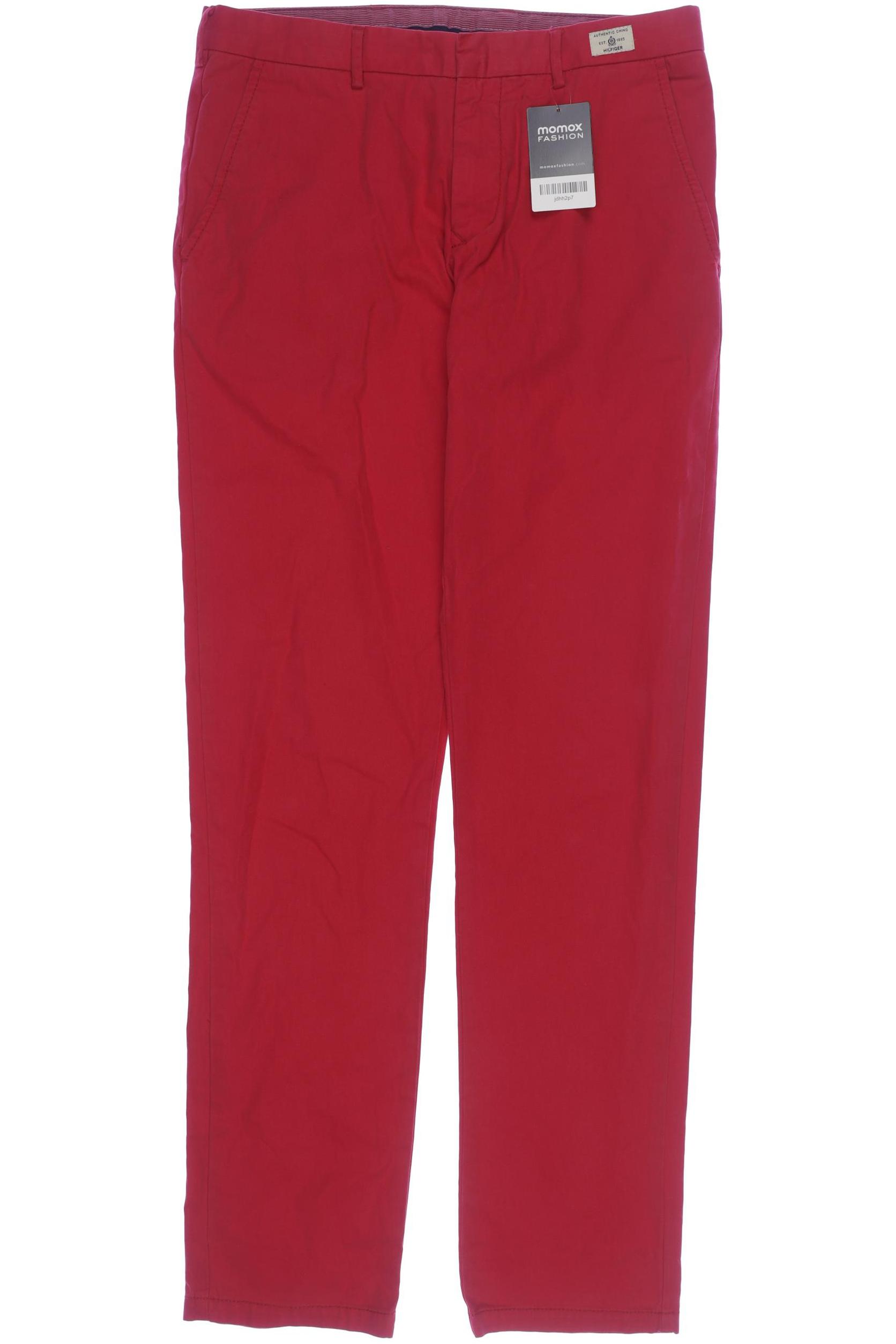 

Tommy Hilfiger Herren Stoffhose, rot, Gr. 31
