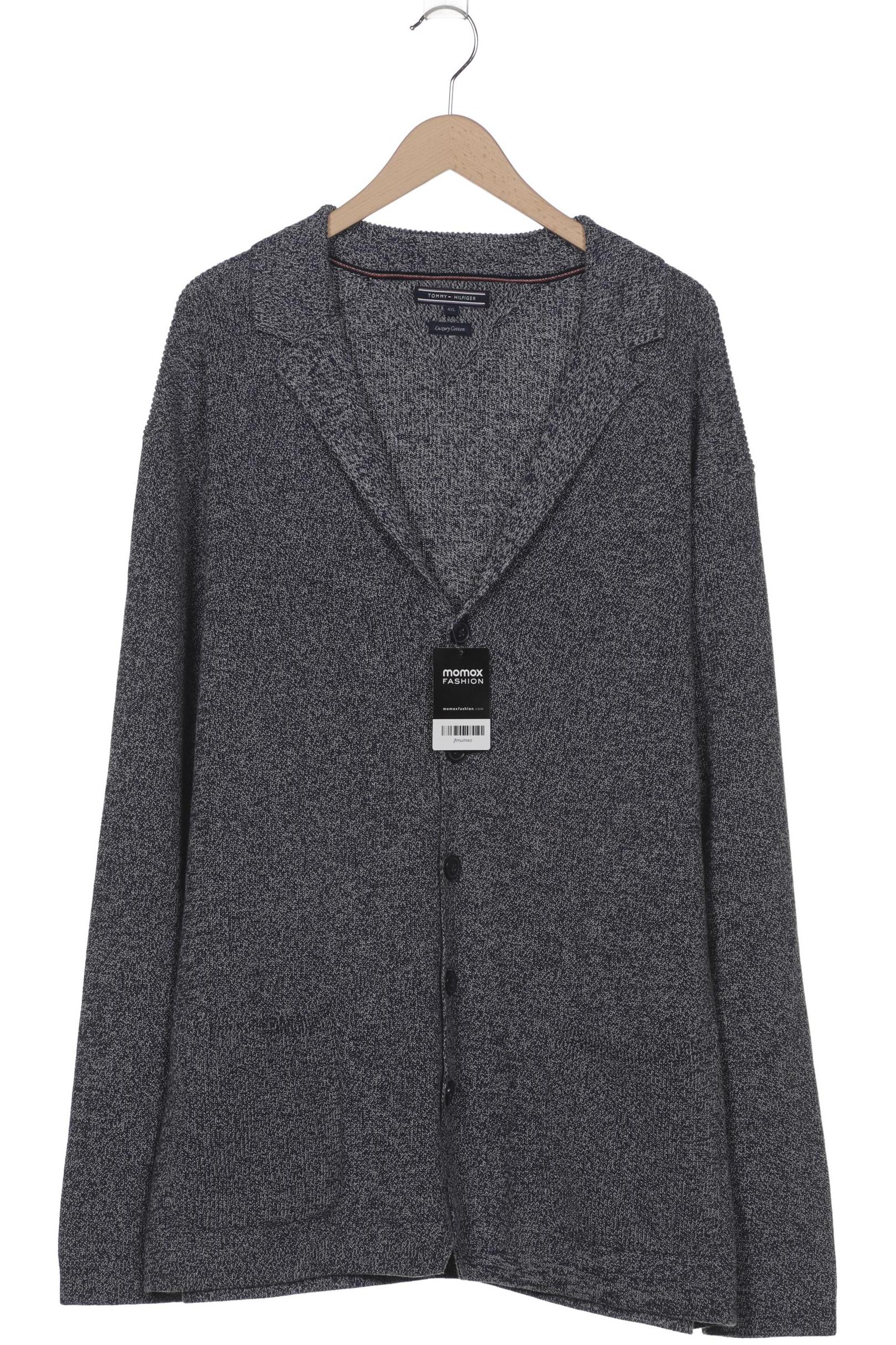 

Tommy Hilfiger Herren Strickjacke, blau, Gr. 60