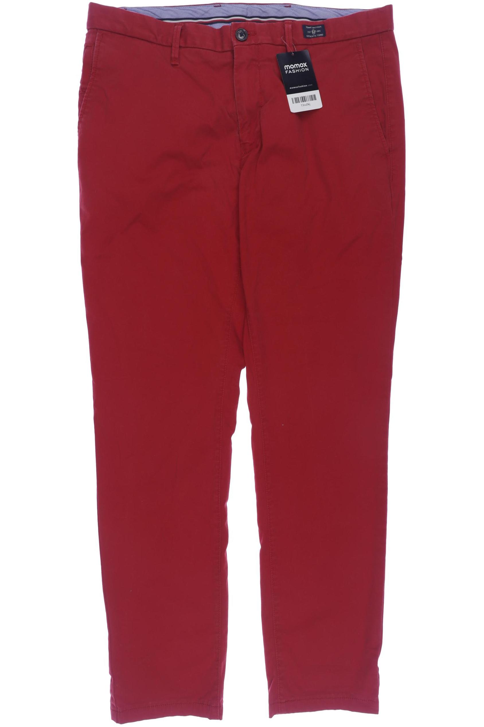 

Tommy Hilfiger Herren Stoffhose, rot, Gr. 34